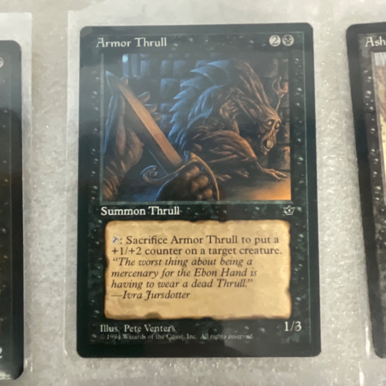 MTG 20 Card Black Lot Ashes Armor Thrull Aphetto Mixed Sets - Image 15