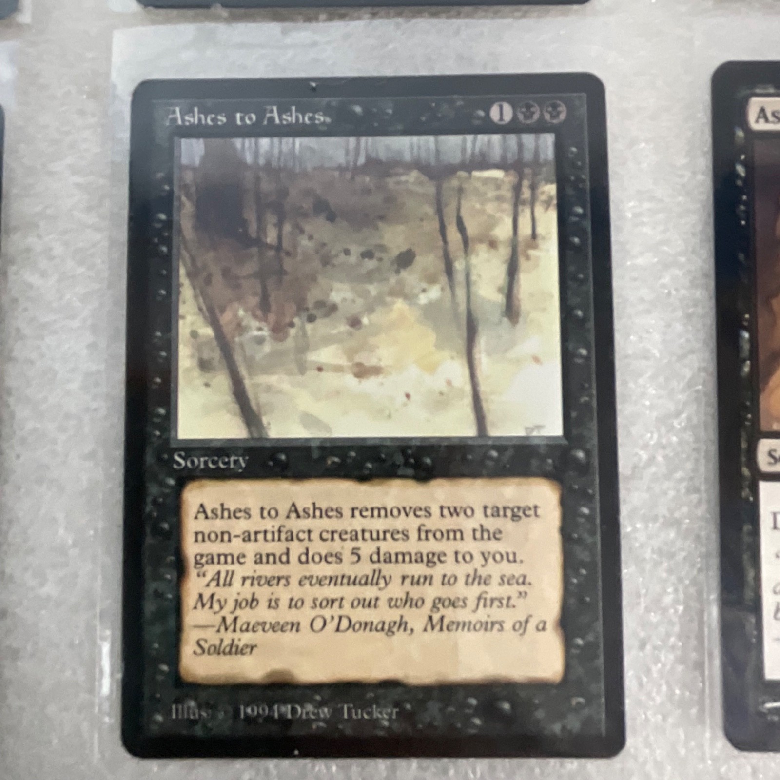 MTG 20 Card Black Lot Ashes Armor Thrull Aphetto Mixed Sets - Image 17