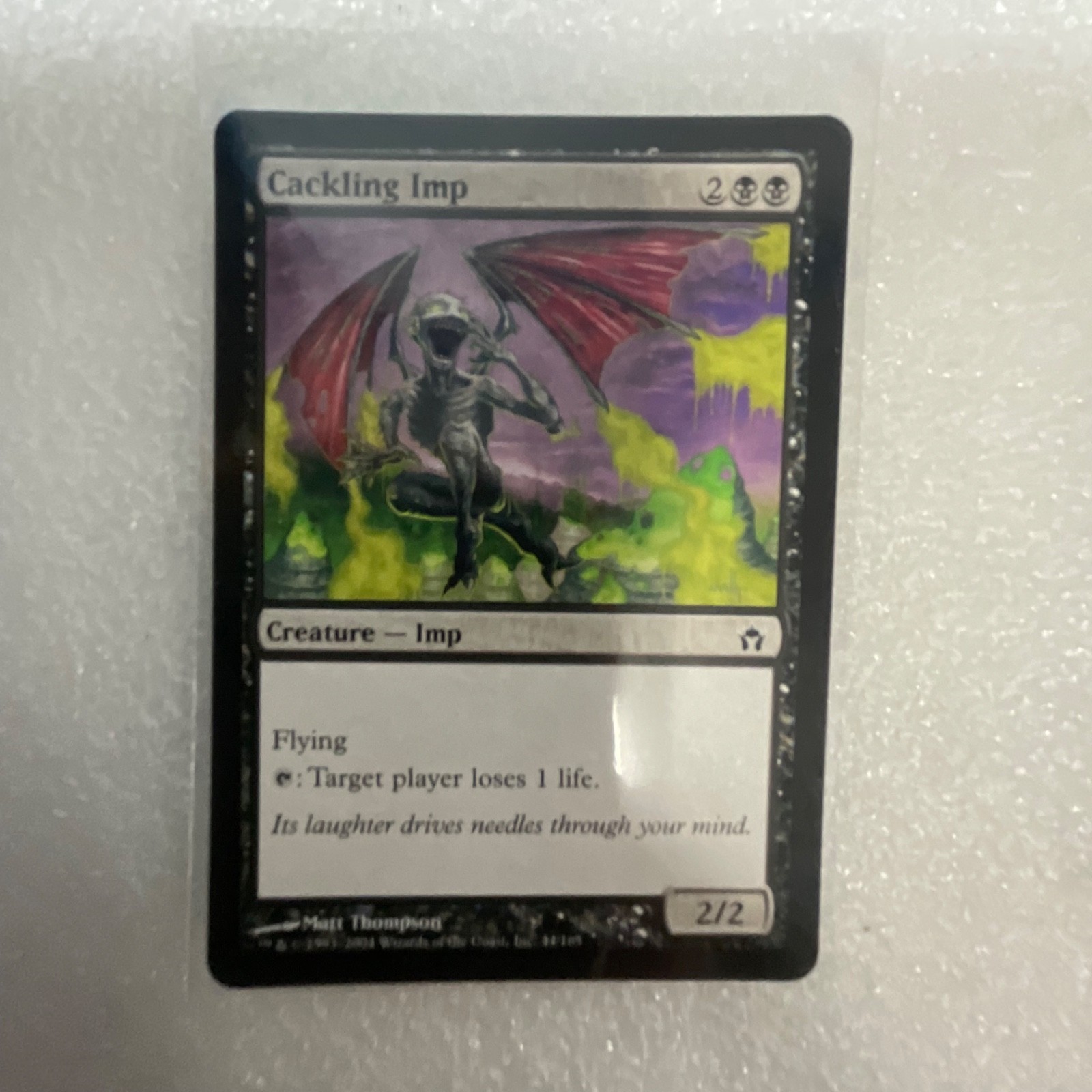 MTG 20 Card Black Lot Carrion Wall Cackling Imp Mixed Sets - Image 5