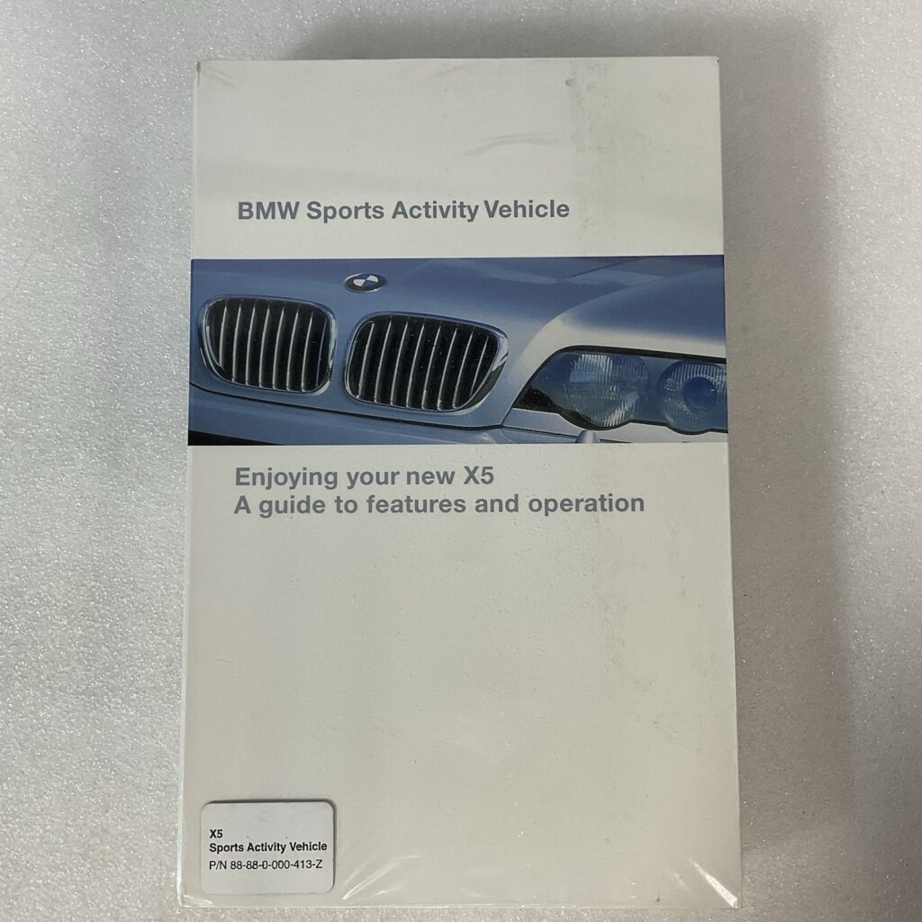 BMW X5 VHS Owner Video & Quick Reference Guide Sports Activity Vehicle - Image 1