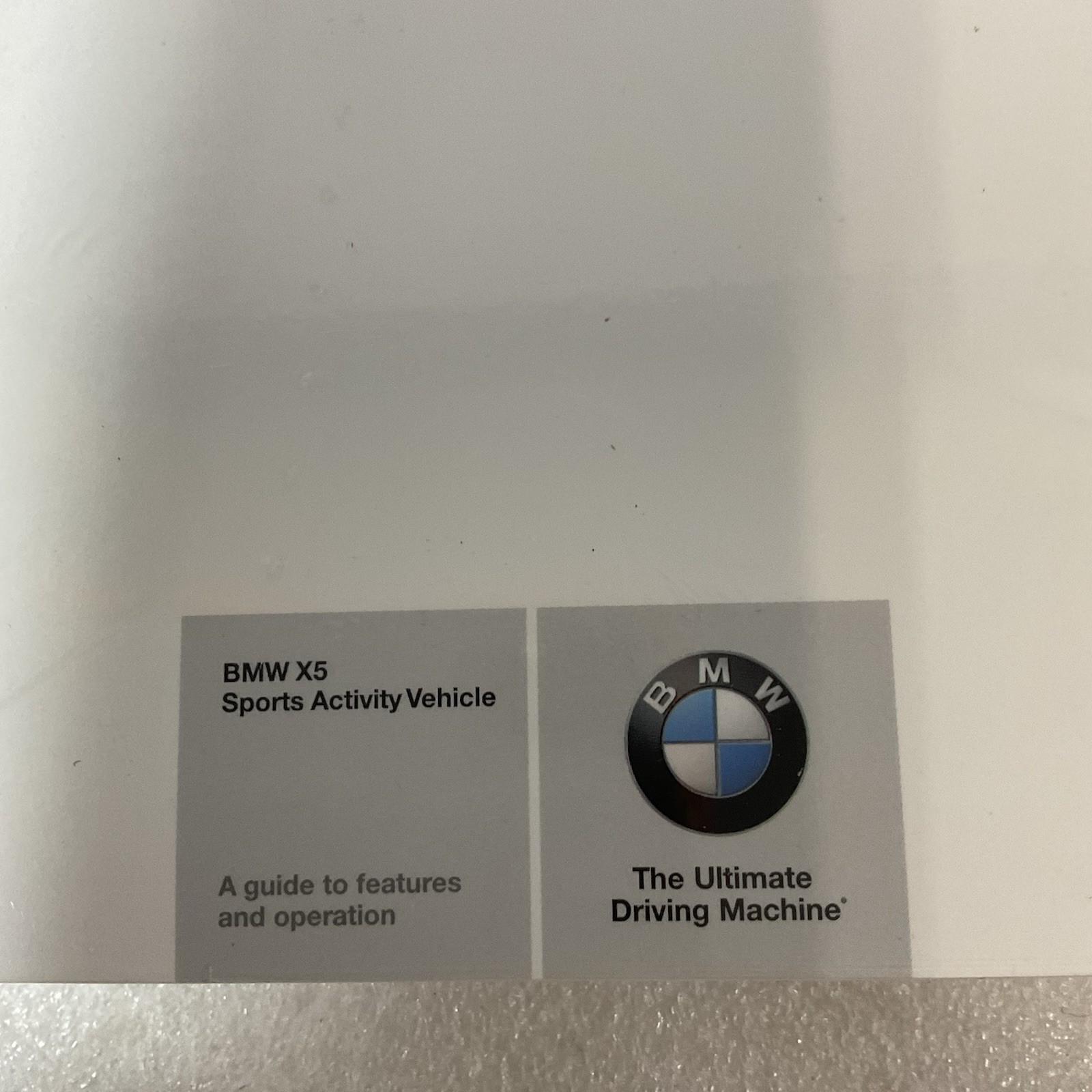 BMW X5 VHS Owner Video & Quick Reference Guide Sports Activity Vehicle - Image 6