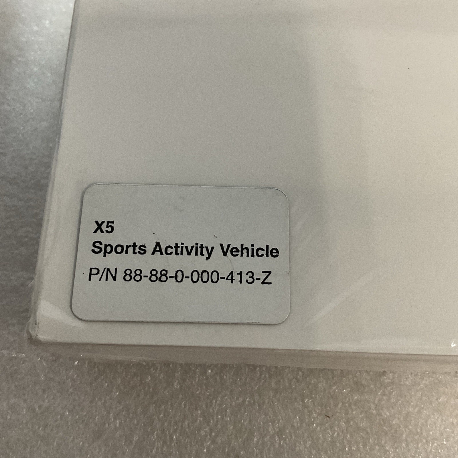BMW X5 VHS Owner Video & Quick Reference Guide Sports Activity Vehicle - Image 7