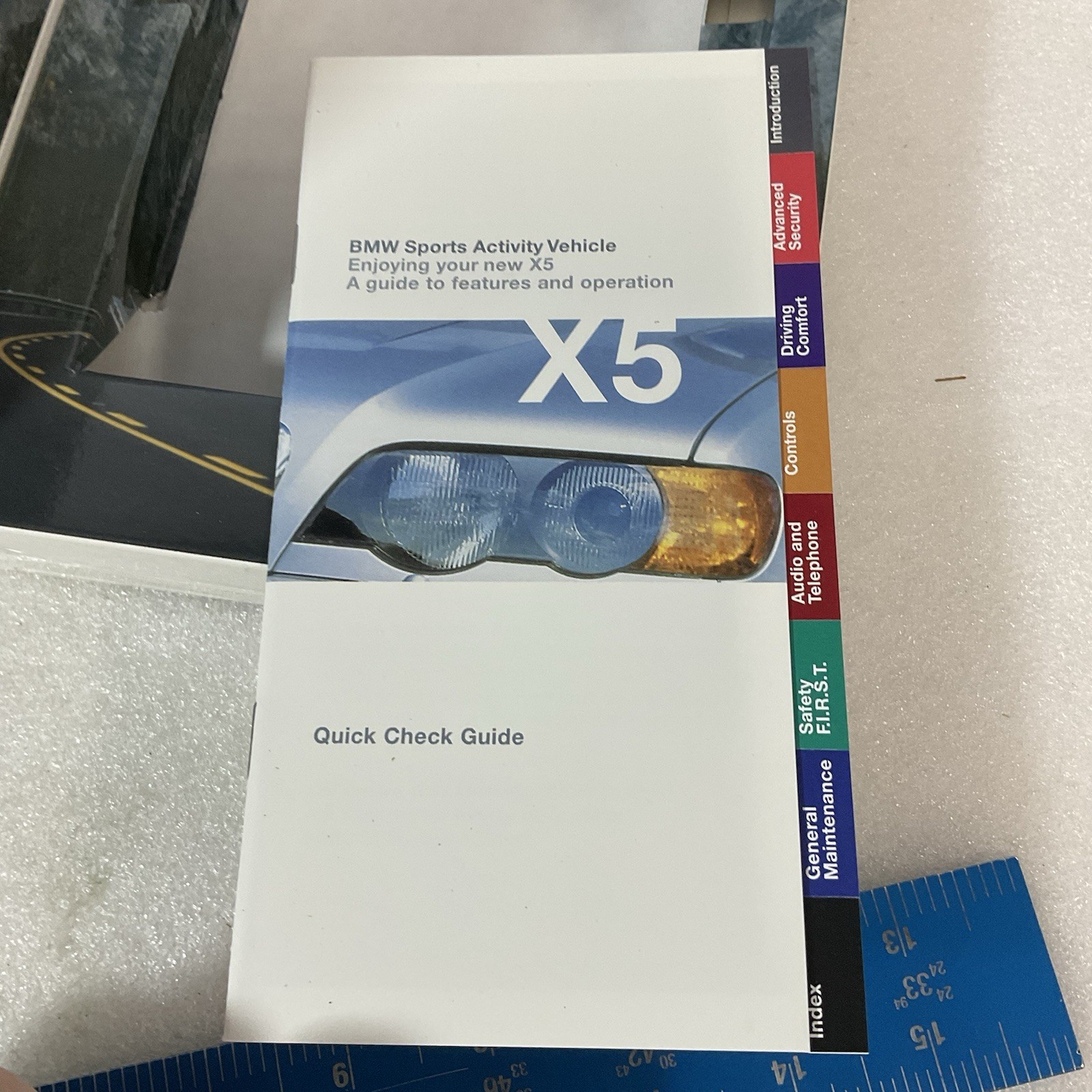 BMW X5 VHS Owner Video & Quick Reference Guide Sports Activity Vehicle - Image 12