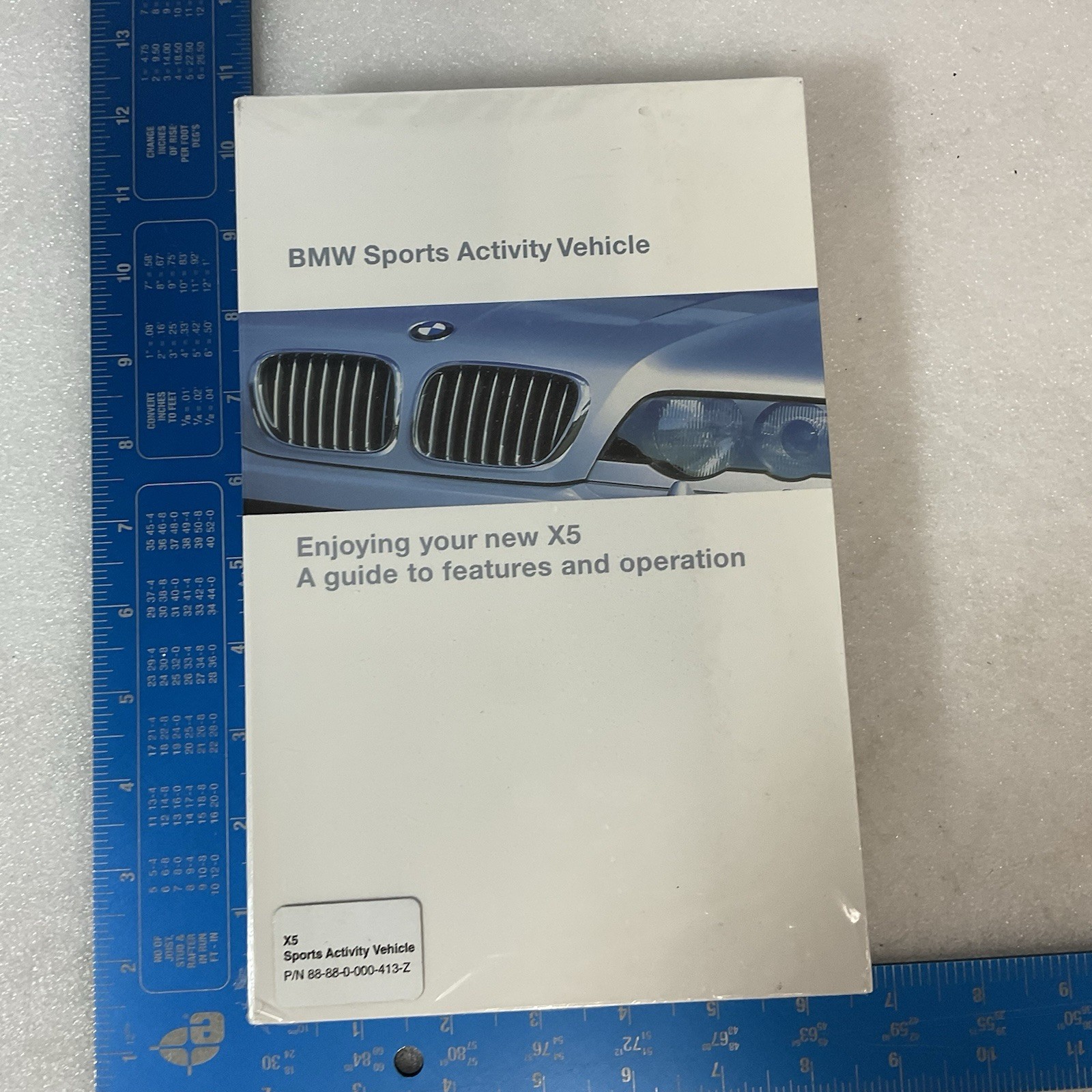 BMW X5 VHS Owner Video & Quick Reference Guide Sports Activity Vehicle - Image 16