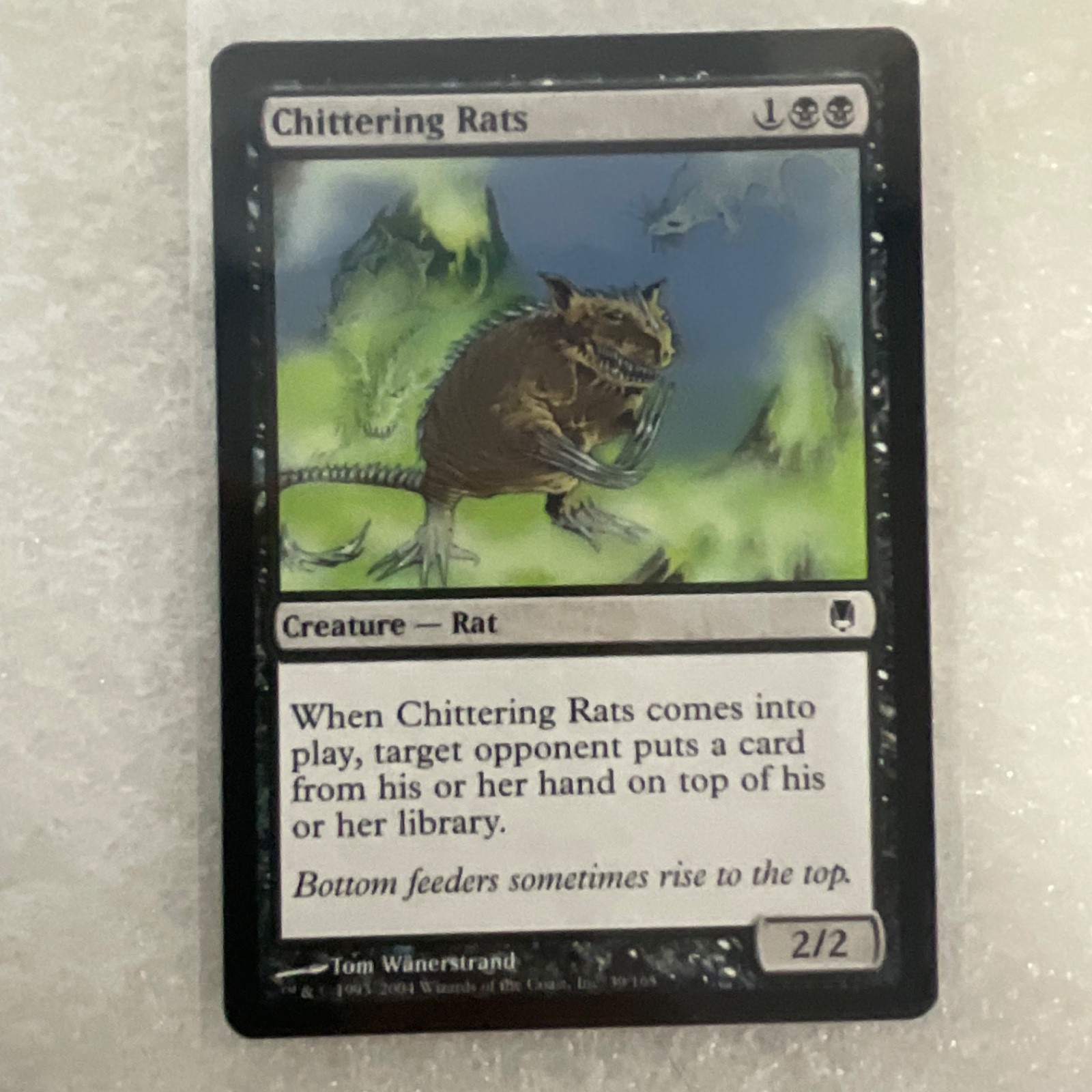 MTG 20 Card Lot Chittering Rats Chimney Imp Coercion Mixed Sets - Image 19