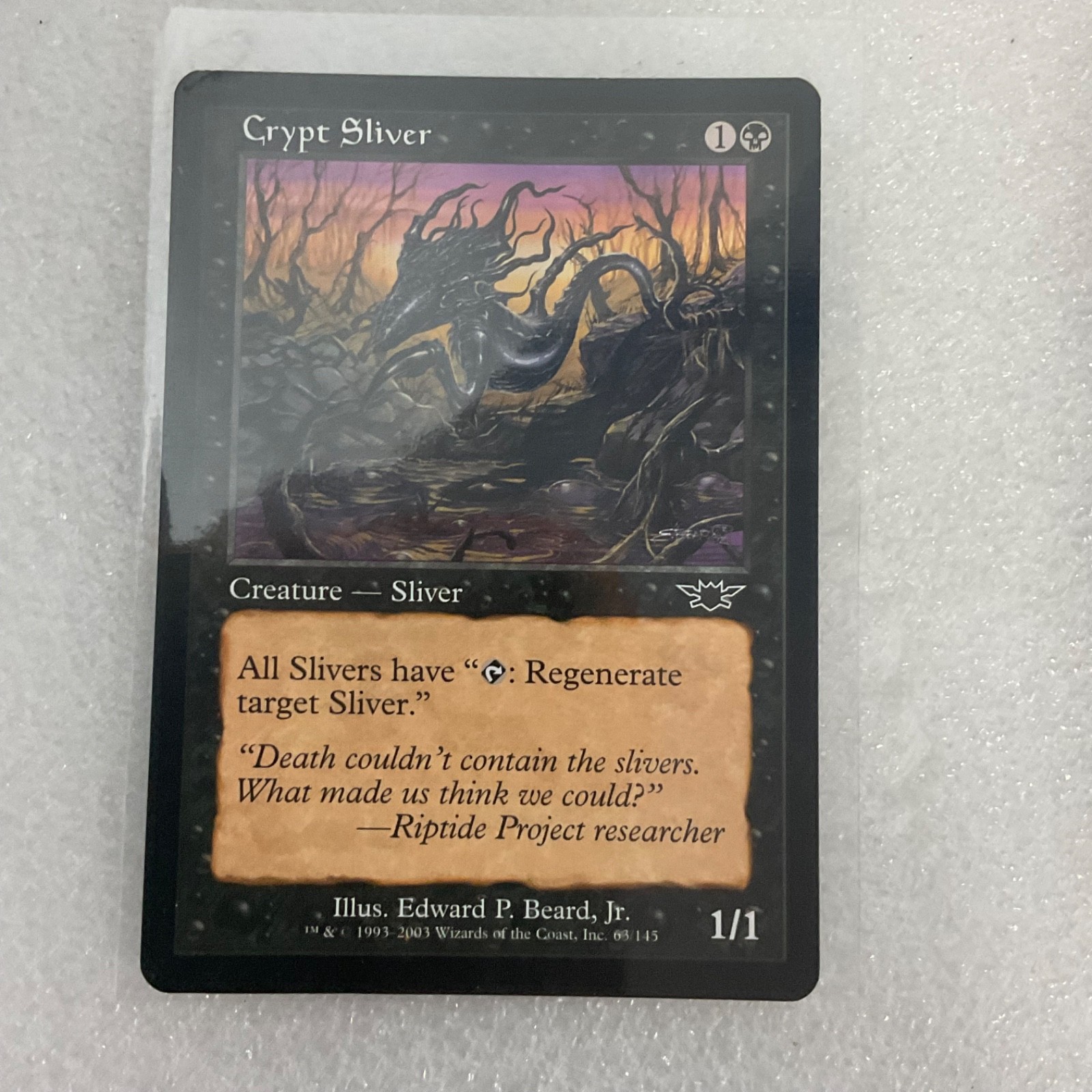 MTG 20 Card Black Lot Crypt Sliver Deathgazer Mixed Sets - Image 3