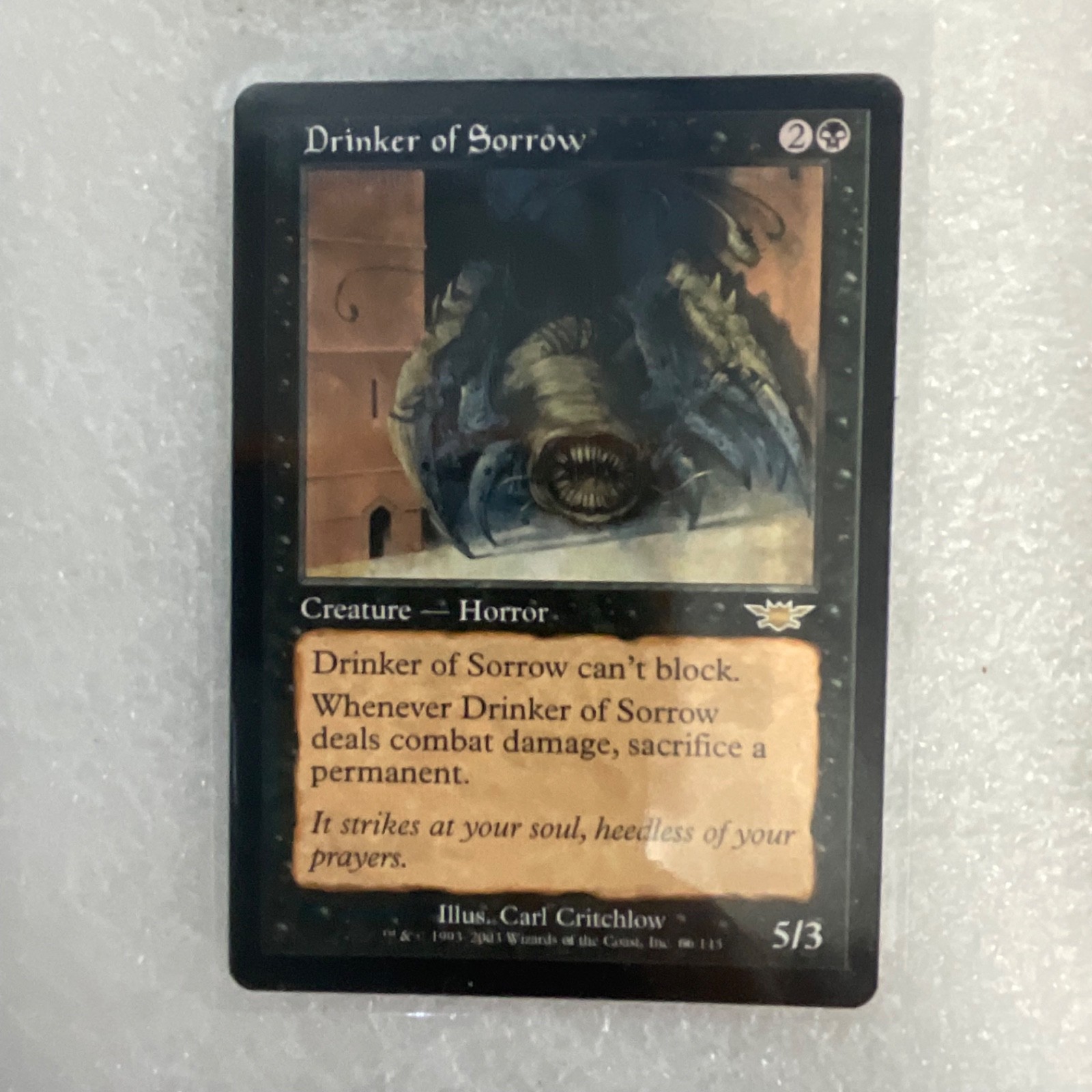 MTG 20 Card Black Lot Drinker of Sorrow Drain Life Mixed Sets - Image 8