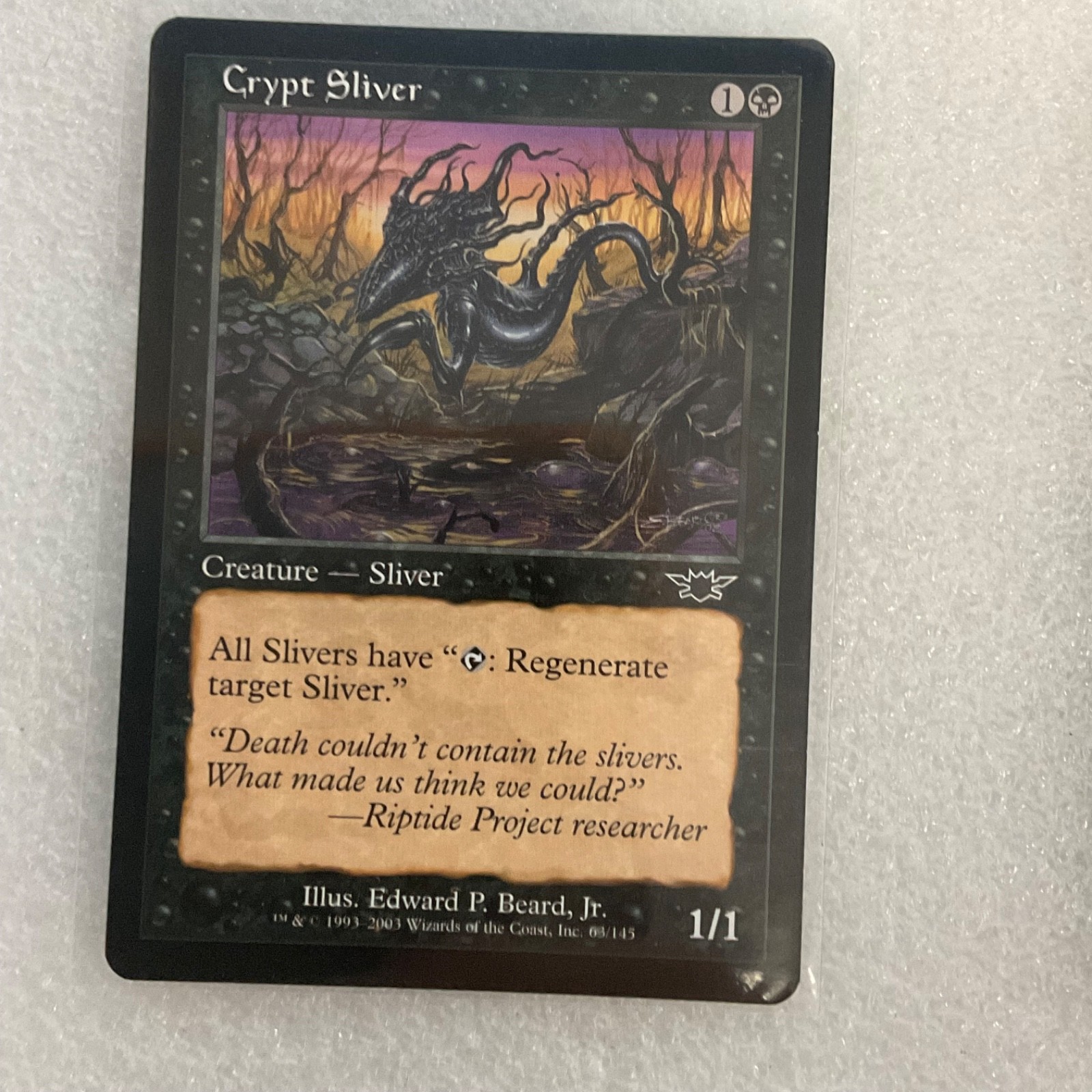 MTG 20 Card Black Lot Crypt Sliver Deathgazer Mixed Sets - Image 5