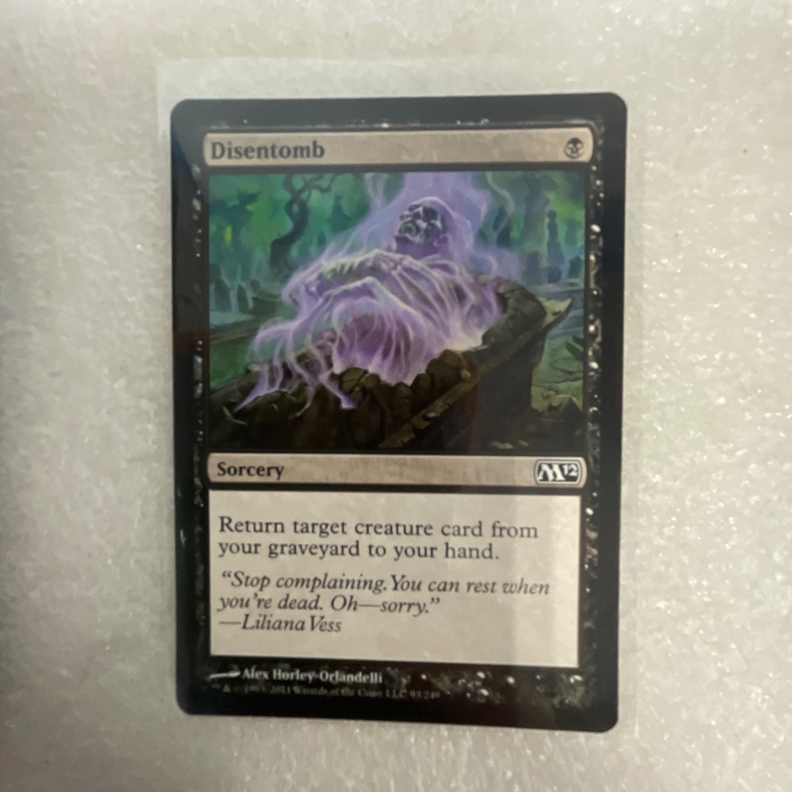 MTG 20 Card Black Lot Doom Blade Disentomb Dirty Wererat Mixed Sets - Image 13