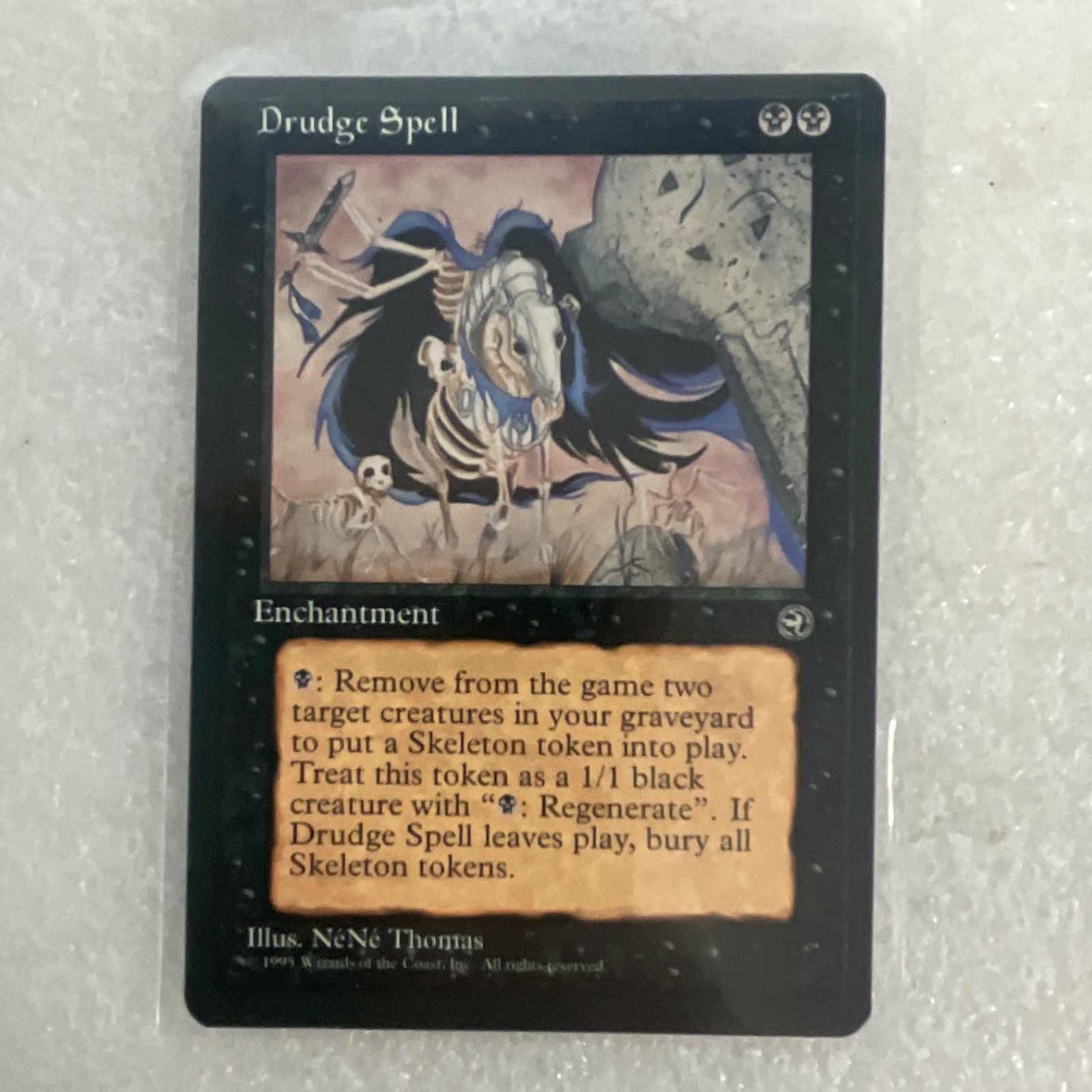 MTG 20 Card Black Lot Duress Drudge Skeletons Dry Spell Mixed Sets - Image 13