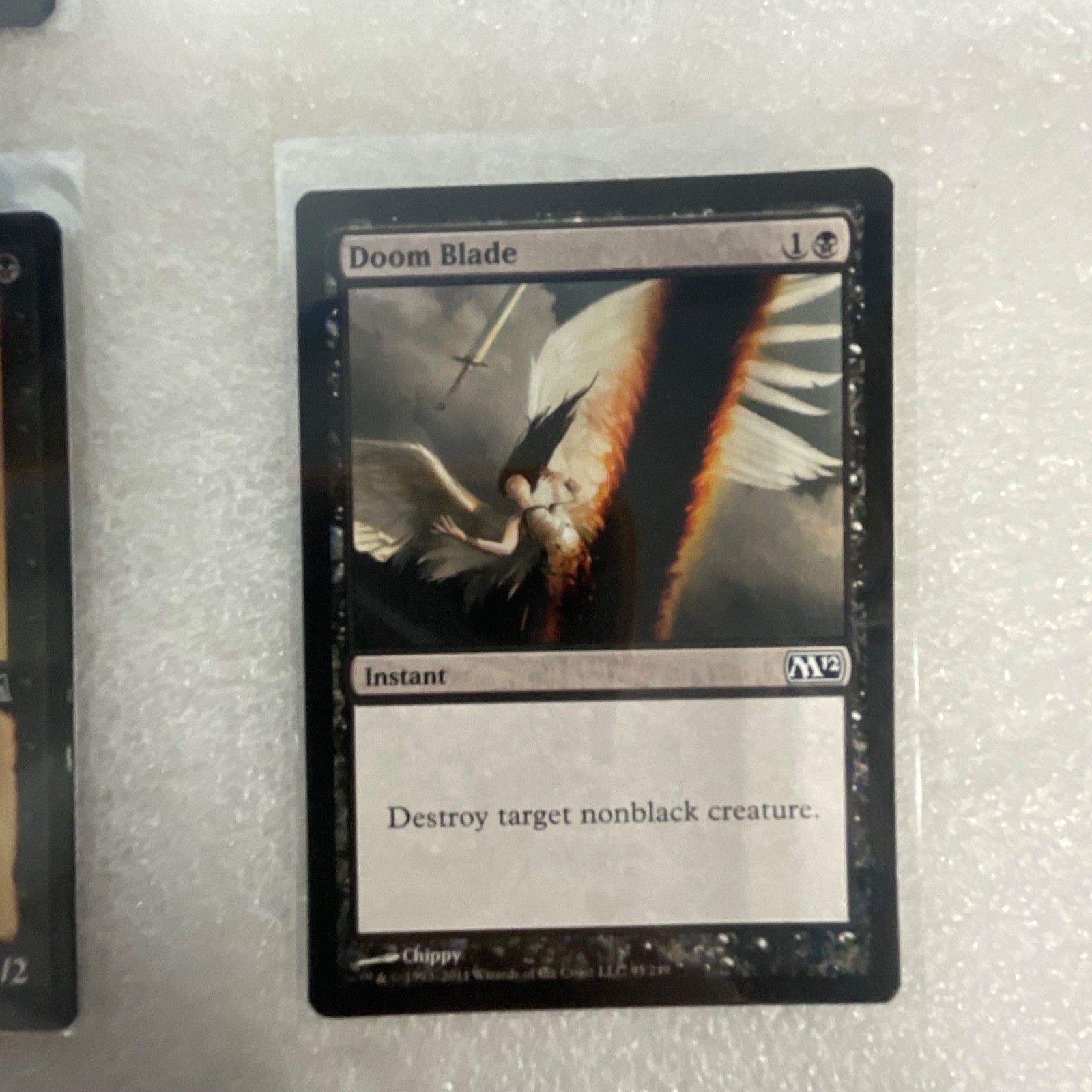 MTG 20 Card Black Lot Doom Blade Disentomb Dirty Wererat Mixed Sets - Image 21