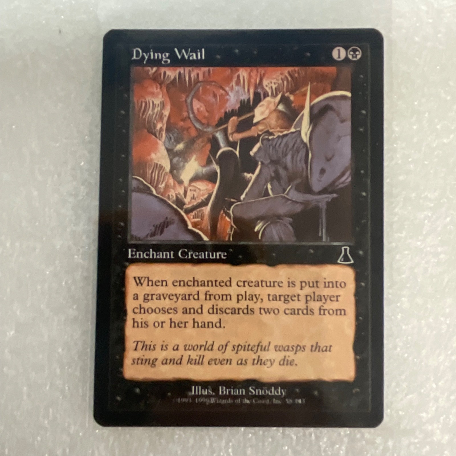 MTG 20 Card Black Lot Dusk Imp Dying Wail Earsplitting Rats - Image 15