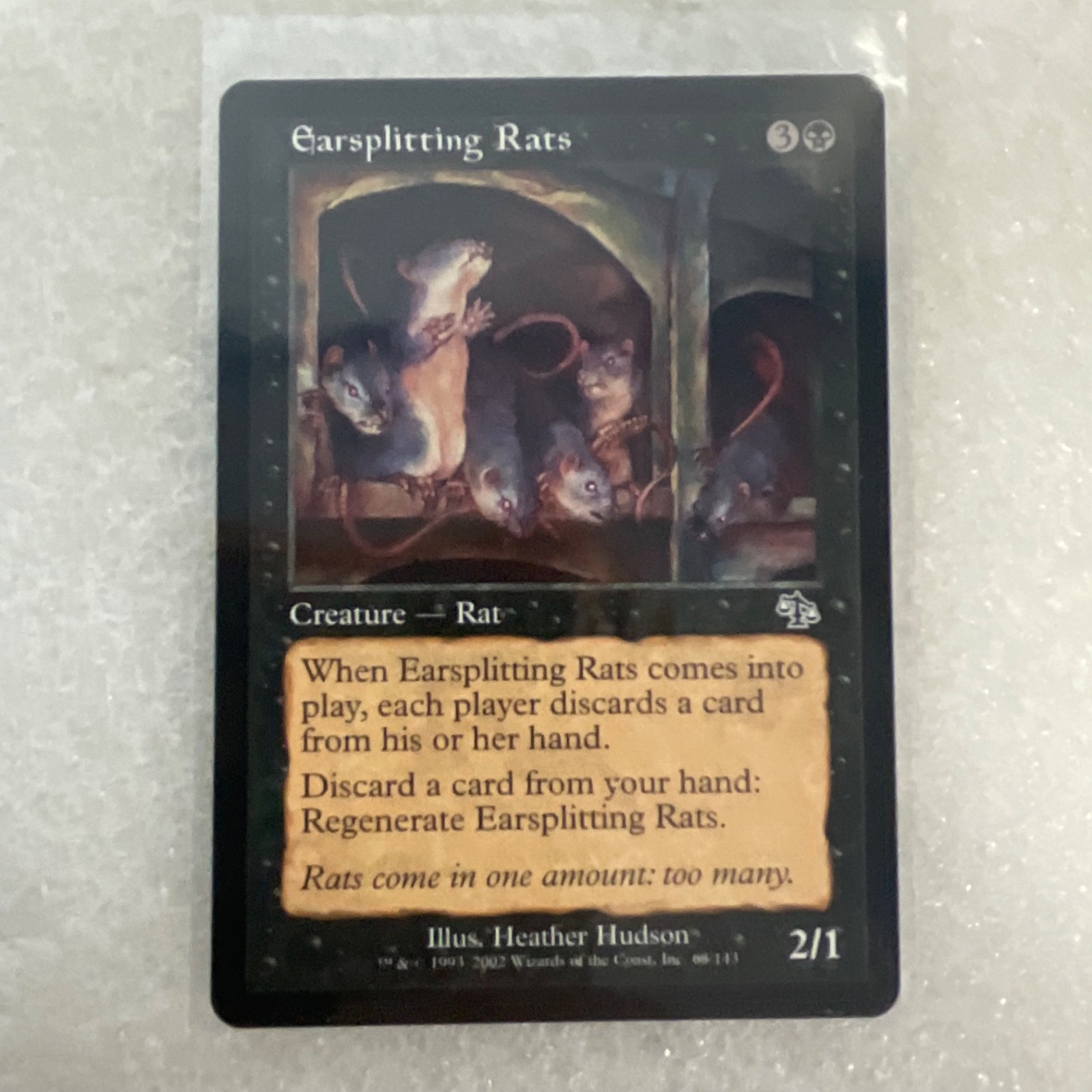 MTG 20 Card Black Lot Dusk Imp Dying Wail Earsplitting Rats - Image 19