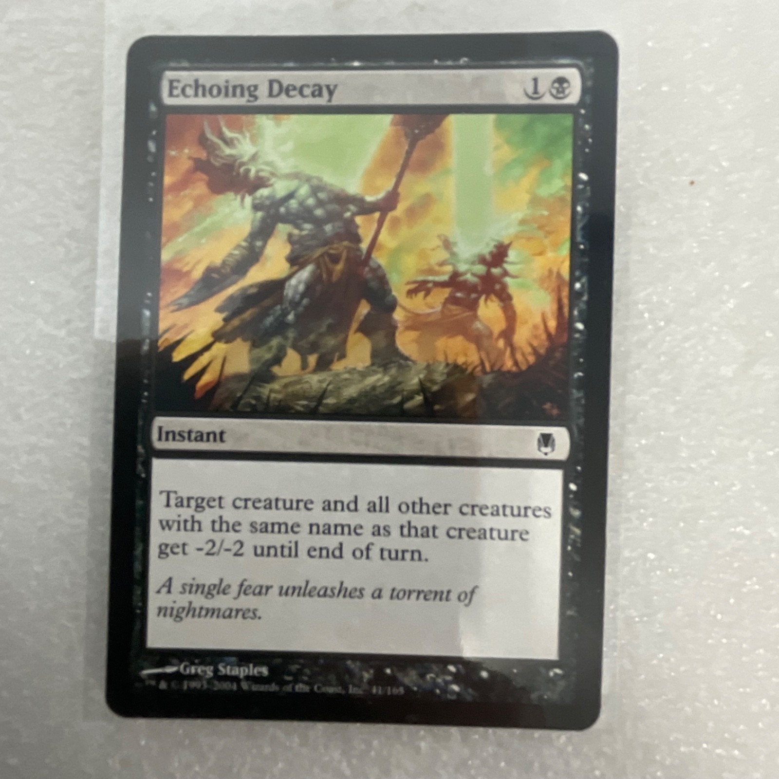 MTG 20 Card Black Lot Echoing Decay Dusk Imp Emissary Mixed Sets - Image 10