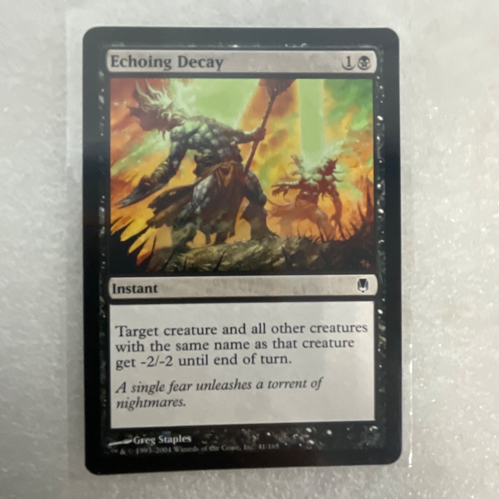 MTG 20 Card Black Lot Echoing Decay Dusk Imp Emissary Mixed Sets - Image 11