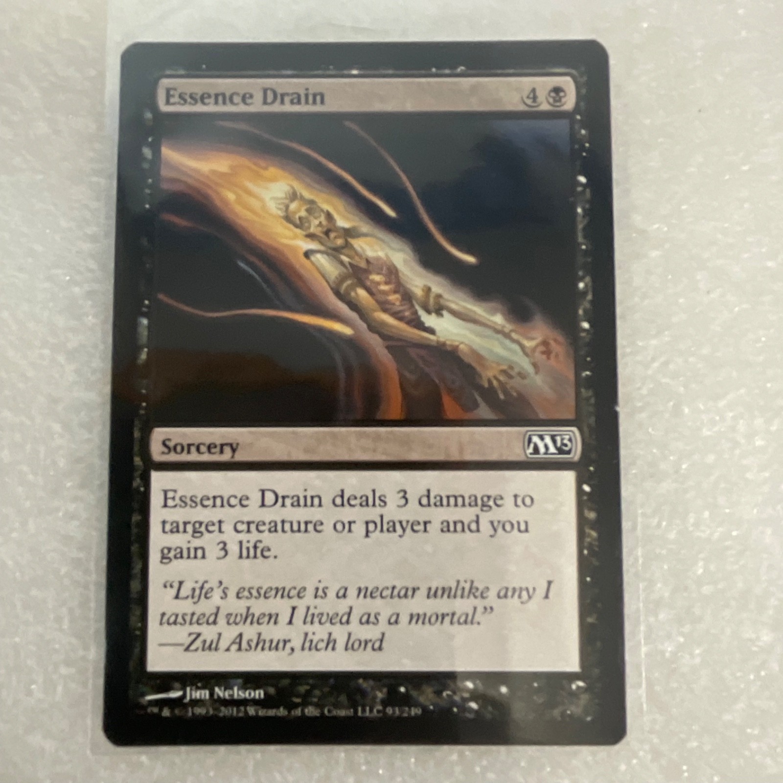 MTG 20 Card Black Lot Essence Drain Execute Enslaved Horror Mixed Sets - Image 13