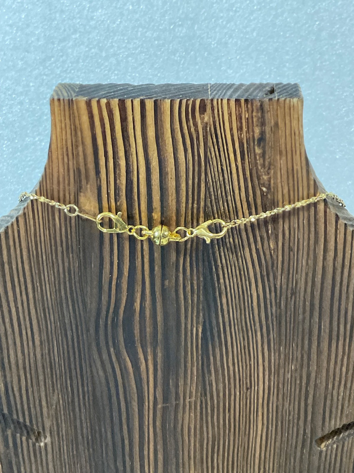 Vintage Gold Tone Rope Chain Necklace 24" Lobster Clasp Unisex Jewelry - Image 5