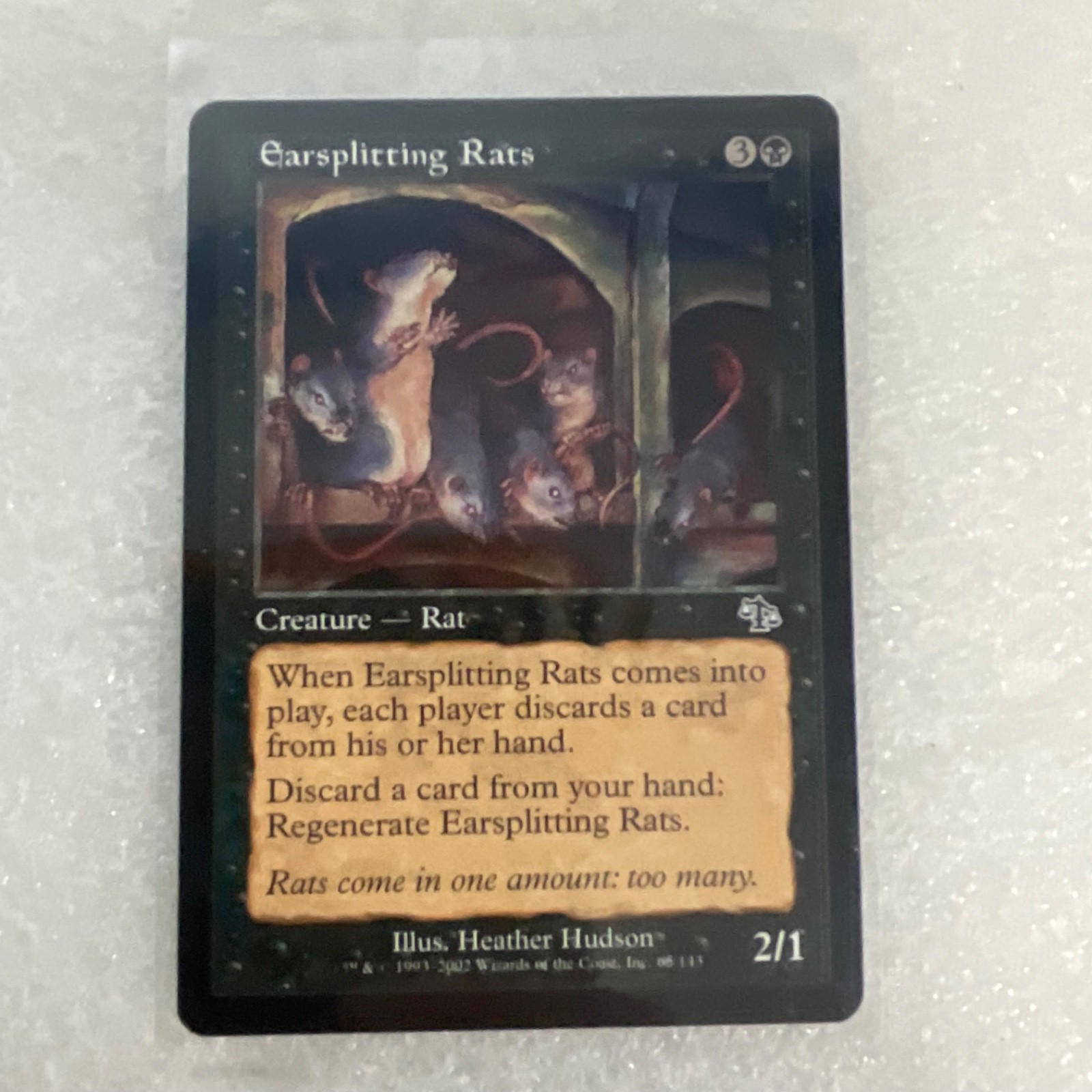 MTG 20 Card Black Lot Dusk Imp Dying Wail Earsplitting Rats - Image 21
