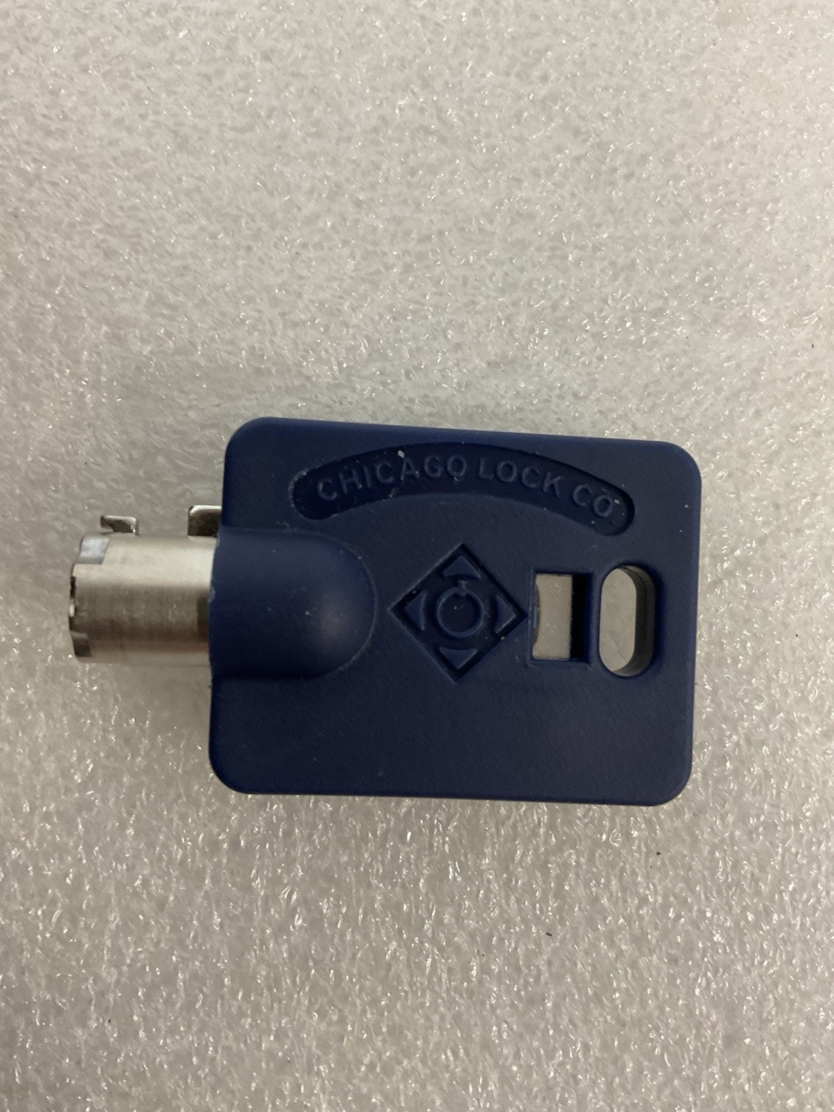 HMC13781 Tubular Key for Chicago Lock Co. Vending Machine & Cabinet – Blue - Image 3