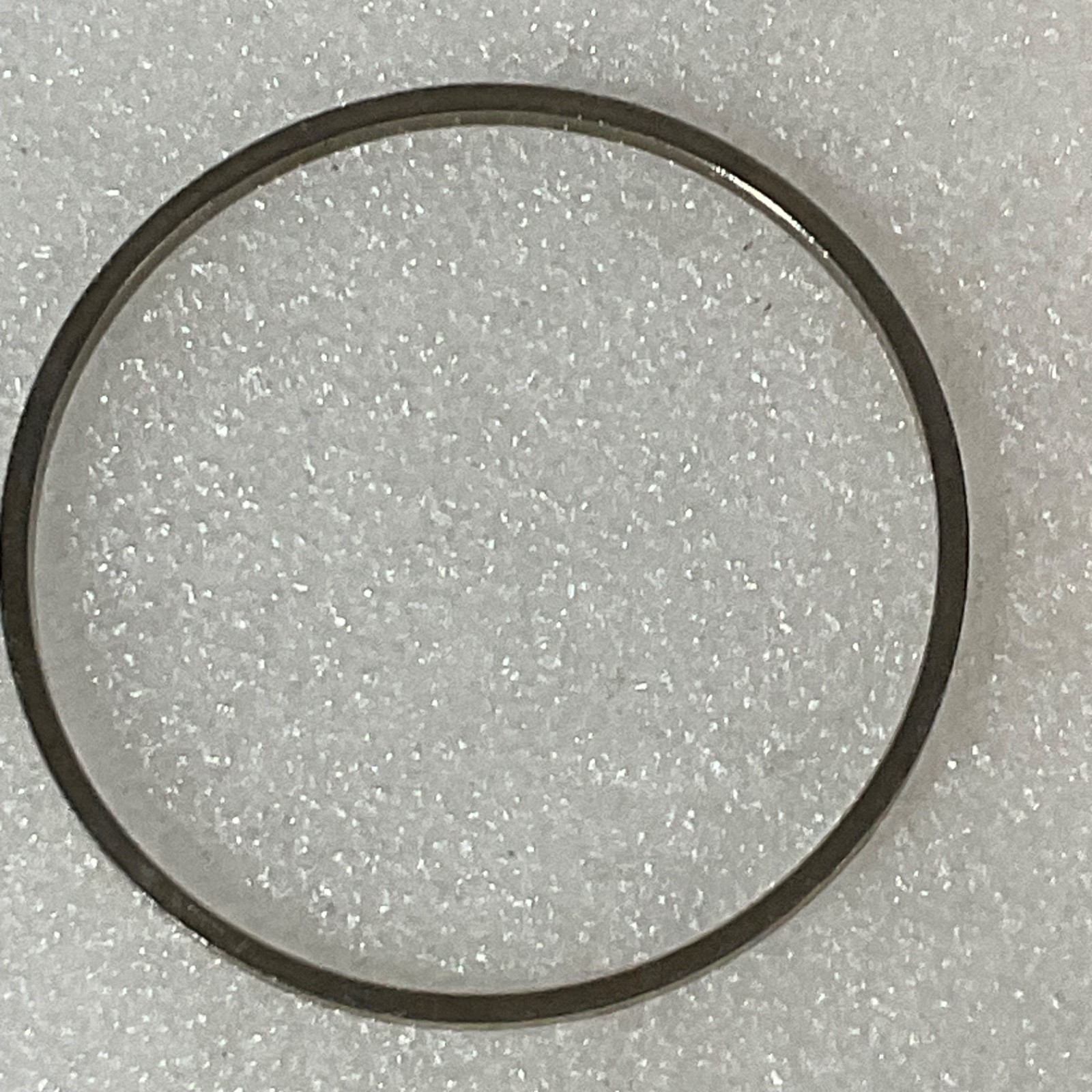 Vintage Silver Tone Bangle Bracelet 7.75in 12.1g Flat Edge Minimalist - Image 3