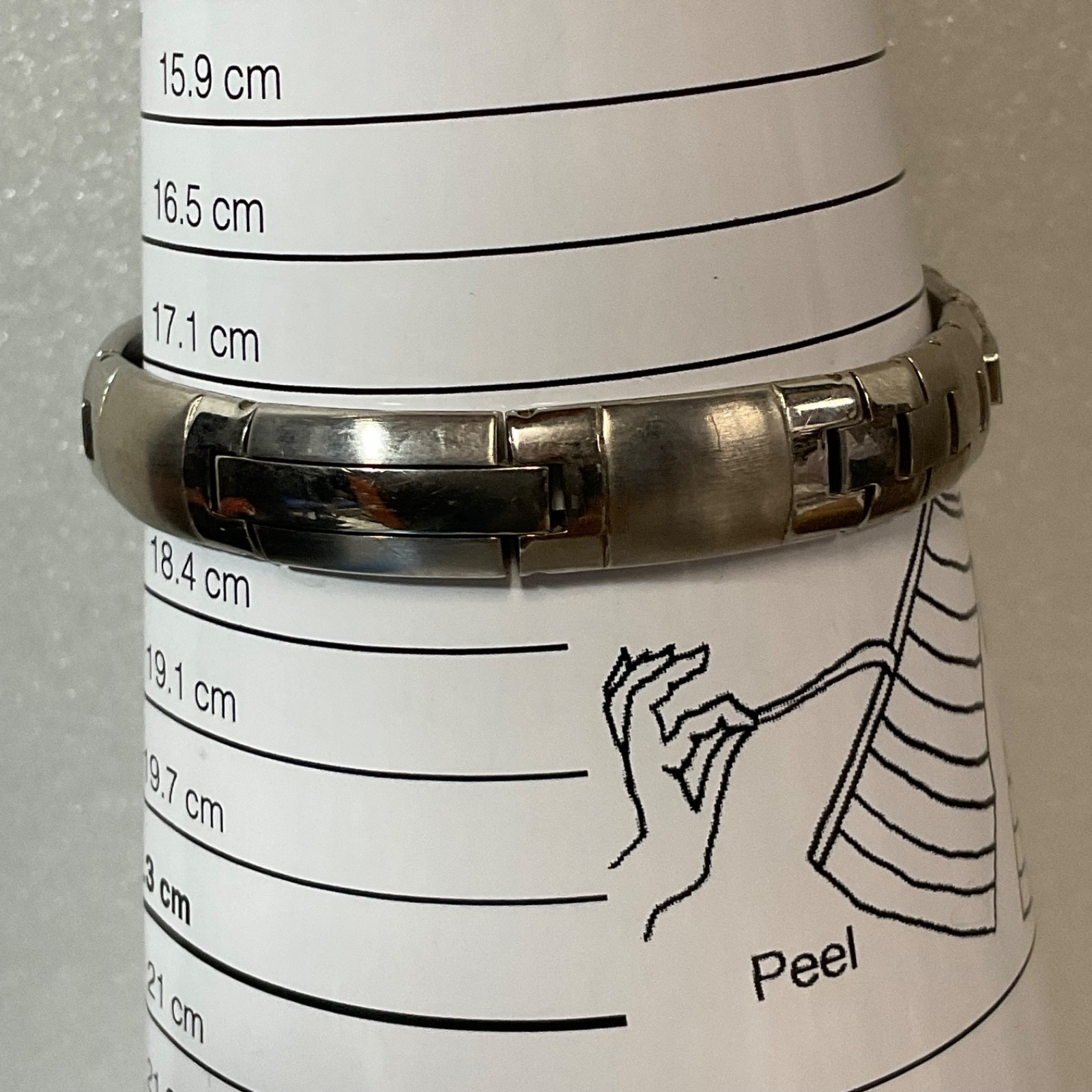7" Magnetic Therapy Bracelet Stainless Steel Link Unisex Jewelry - Image 5