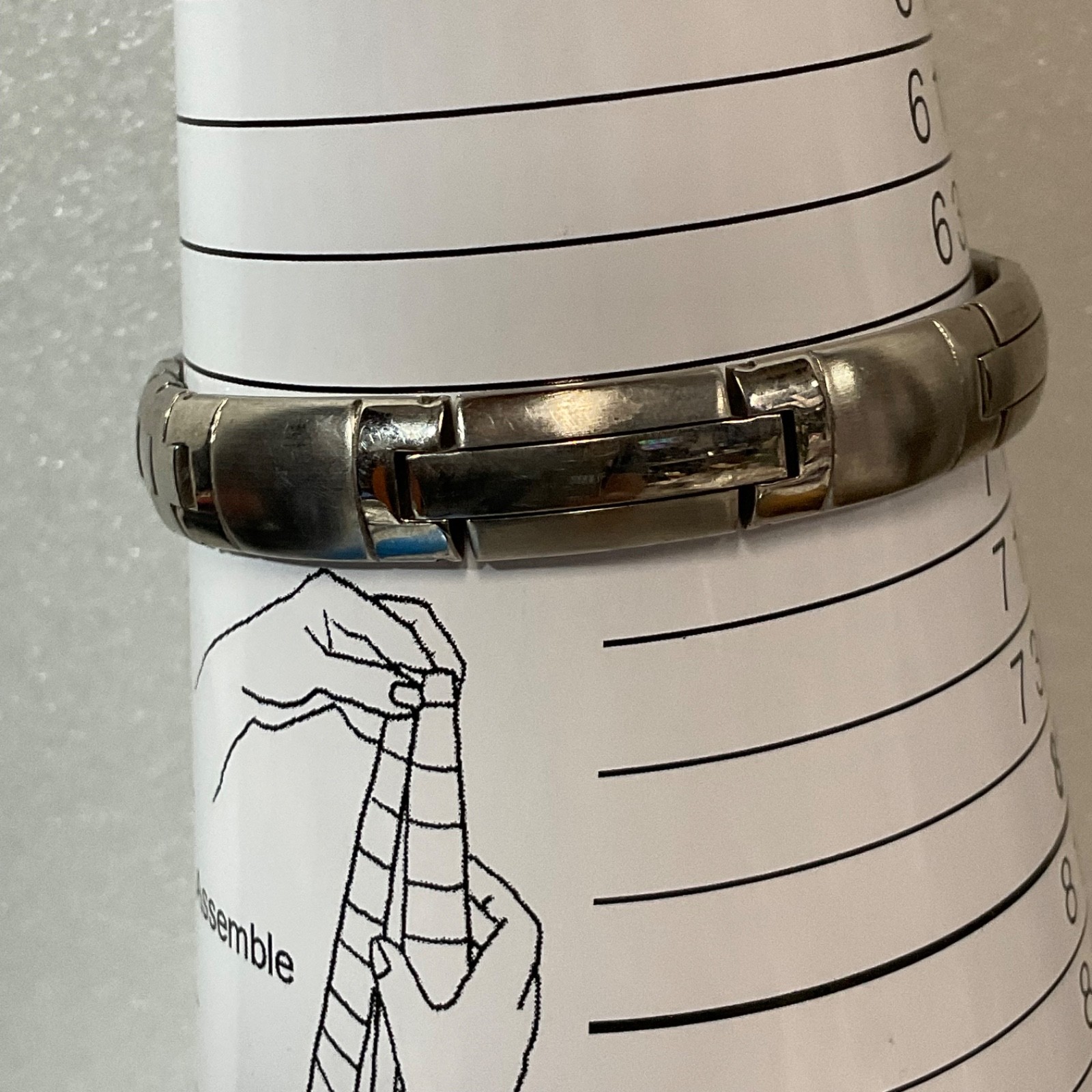 7" Magnetic Therapy Bracelet Stainless Steel Link Unisex Jewelry - Image 7