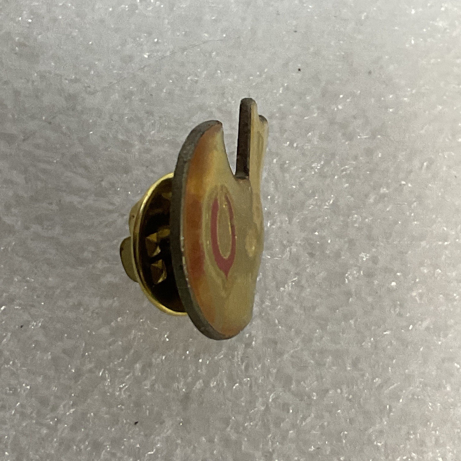VTG Chicago Bears NFL Football Helmet Pin Gold Red Enamel Lapel Collectible - Image 7