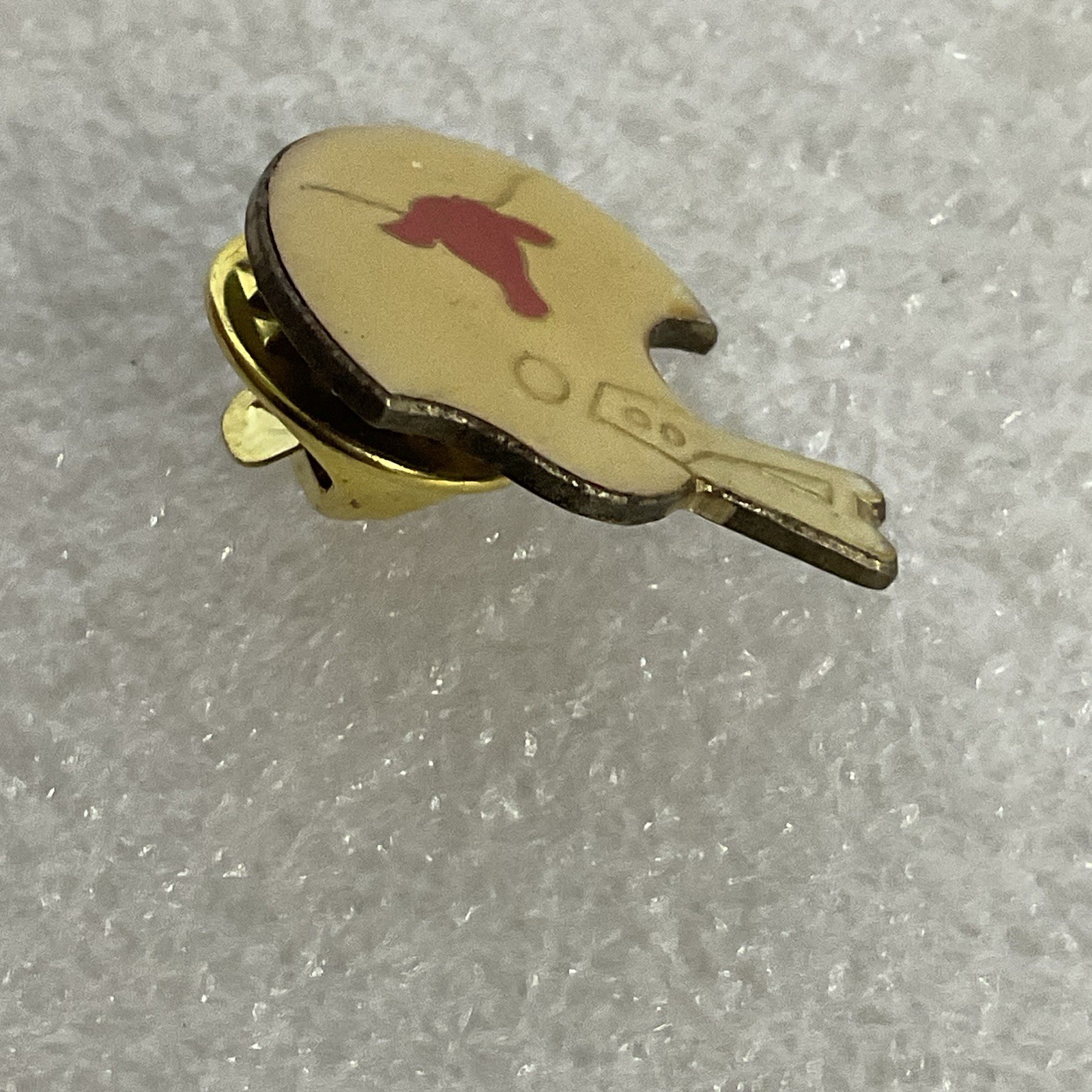 Vintage Texas Longhorns Football Helmet Lapel Pin Red Longhorn Logo Rare Collect - Image 4