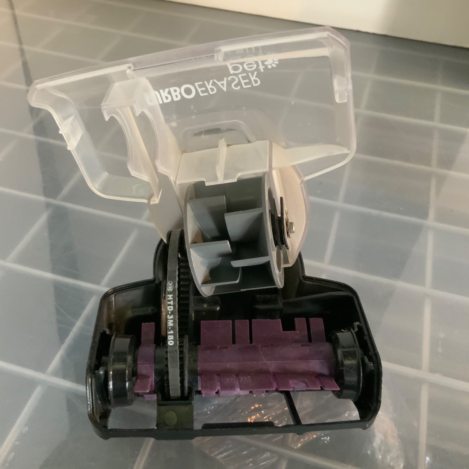 TurboEraser Pet Vacuum Upholstery Tool Attachment 6.75 in Purple Brush - Image 7