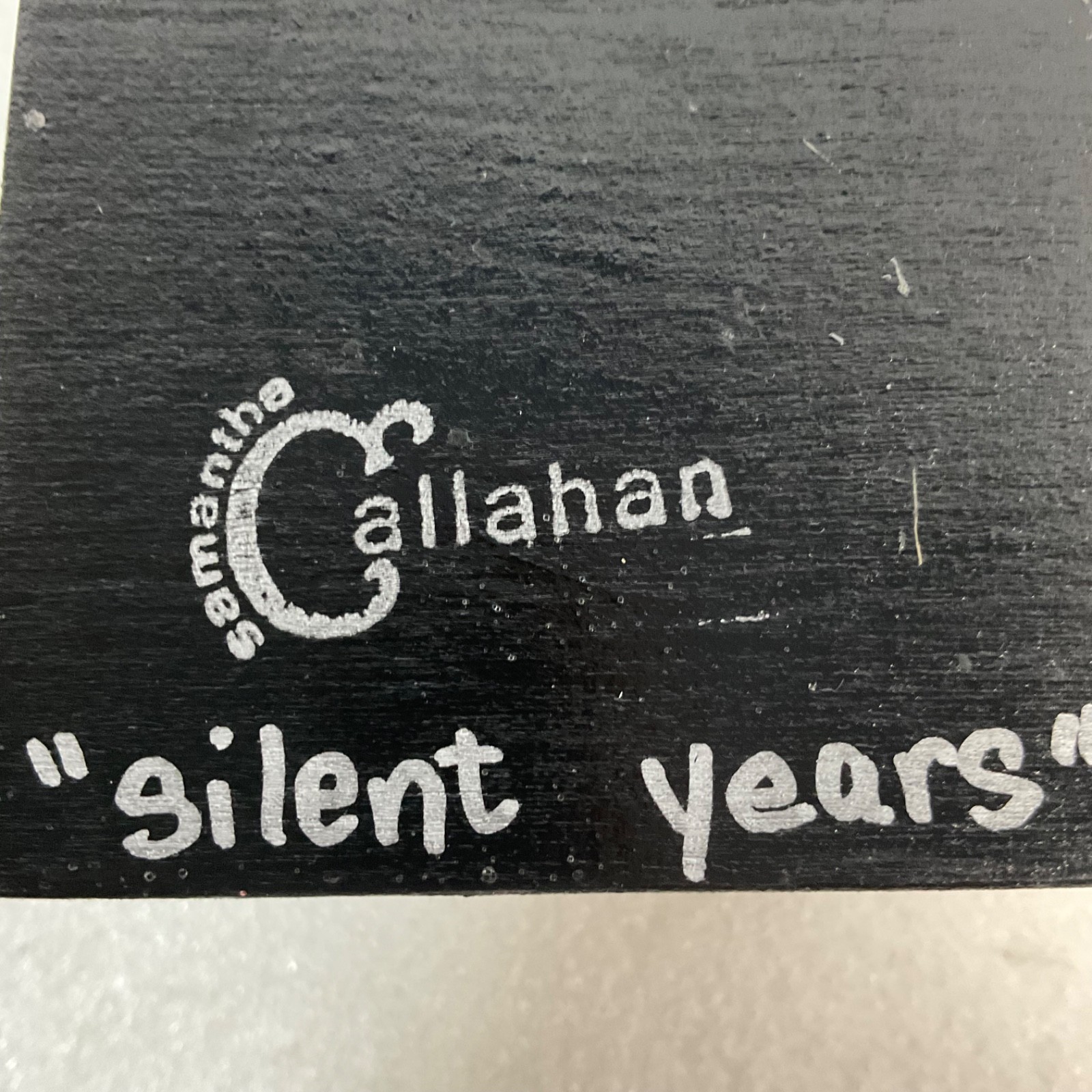 Callahan Silent Years Black Lacquer Wood Trinket Box 3in Cube - Image 12