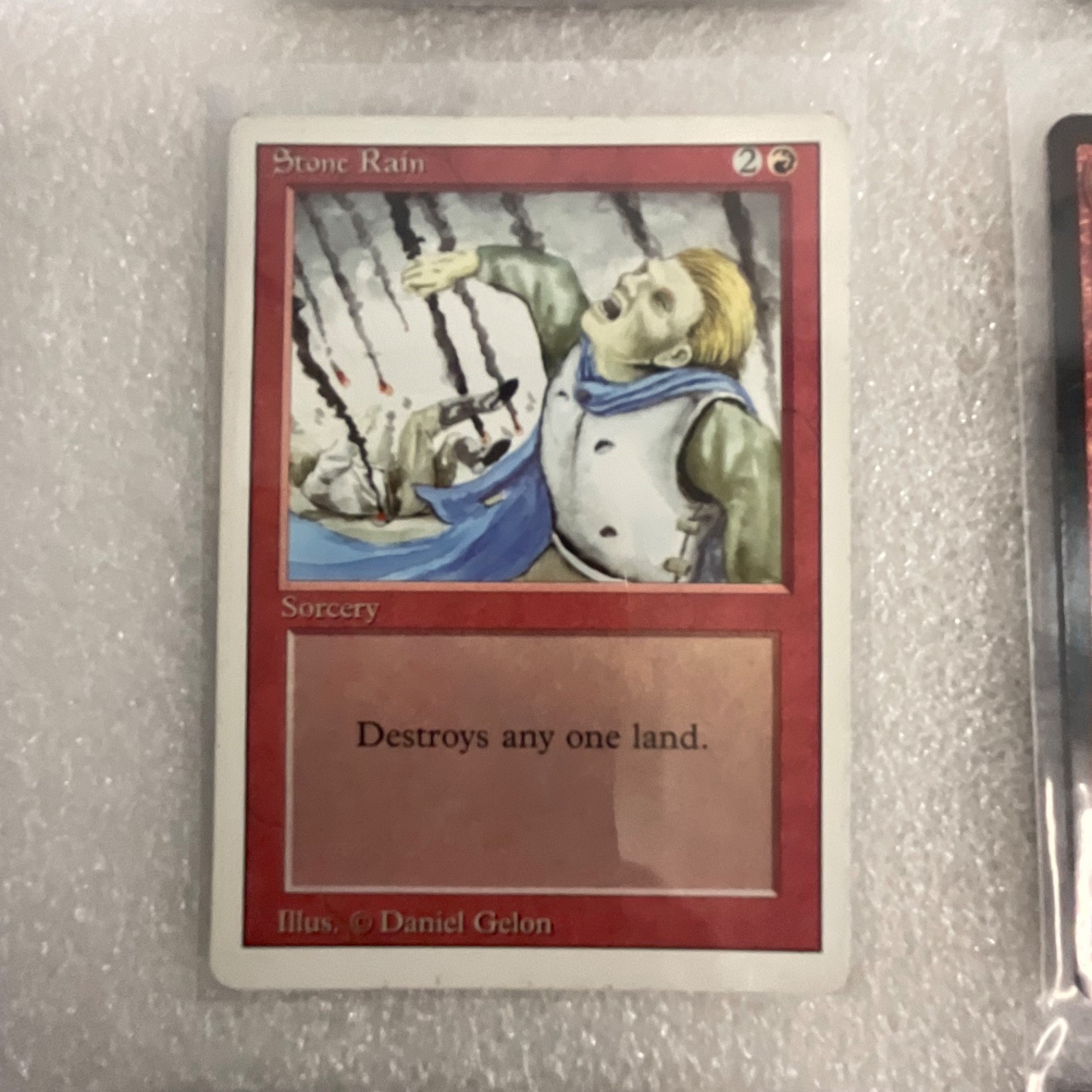MTG 20 Card Red Lot Stone Rain Tears Rage Thunderscape - Image 4