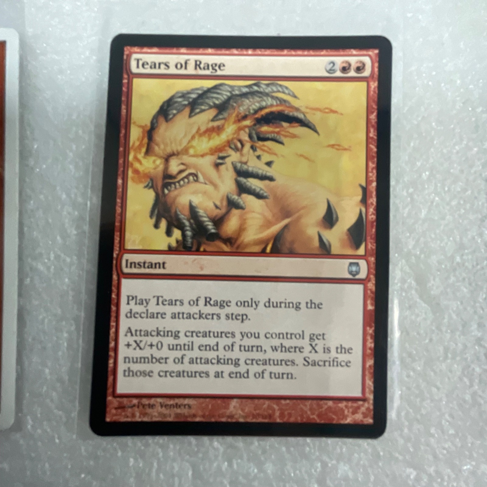 MTG 20 Card Red Lot Stone Rain Tears Rage Thunderscape - Image 7