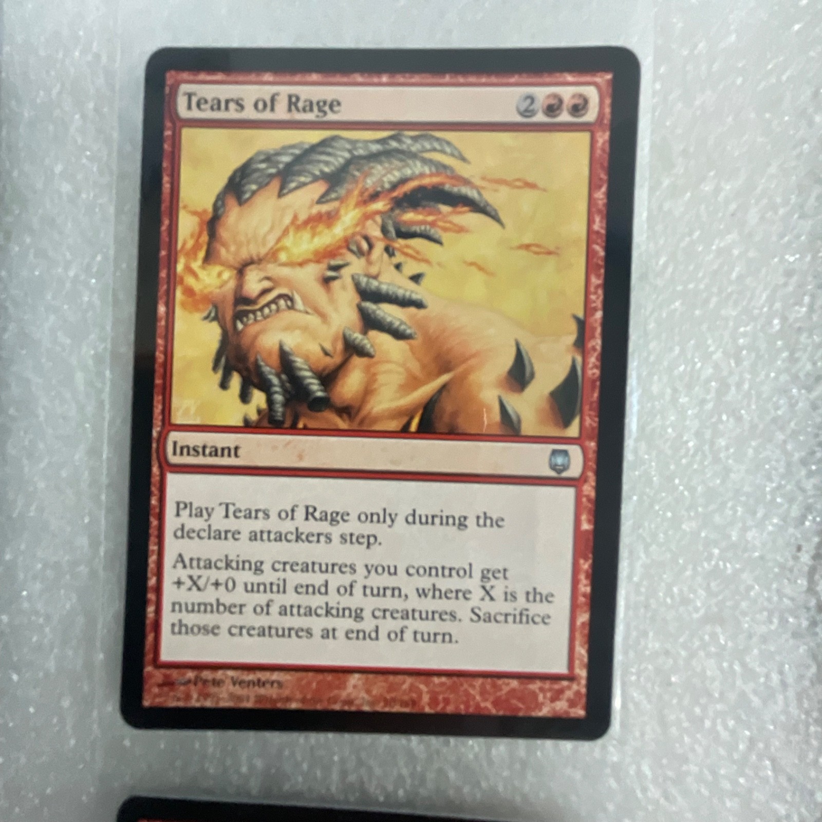 MTG 20 Card Red Lot Stone Rain Tears Rage Thunderscape - Image 9