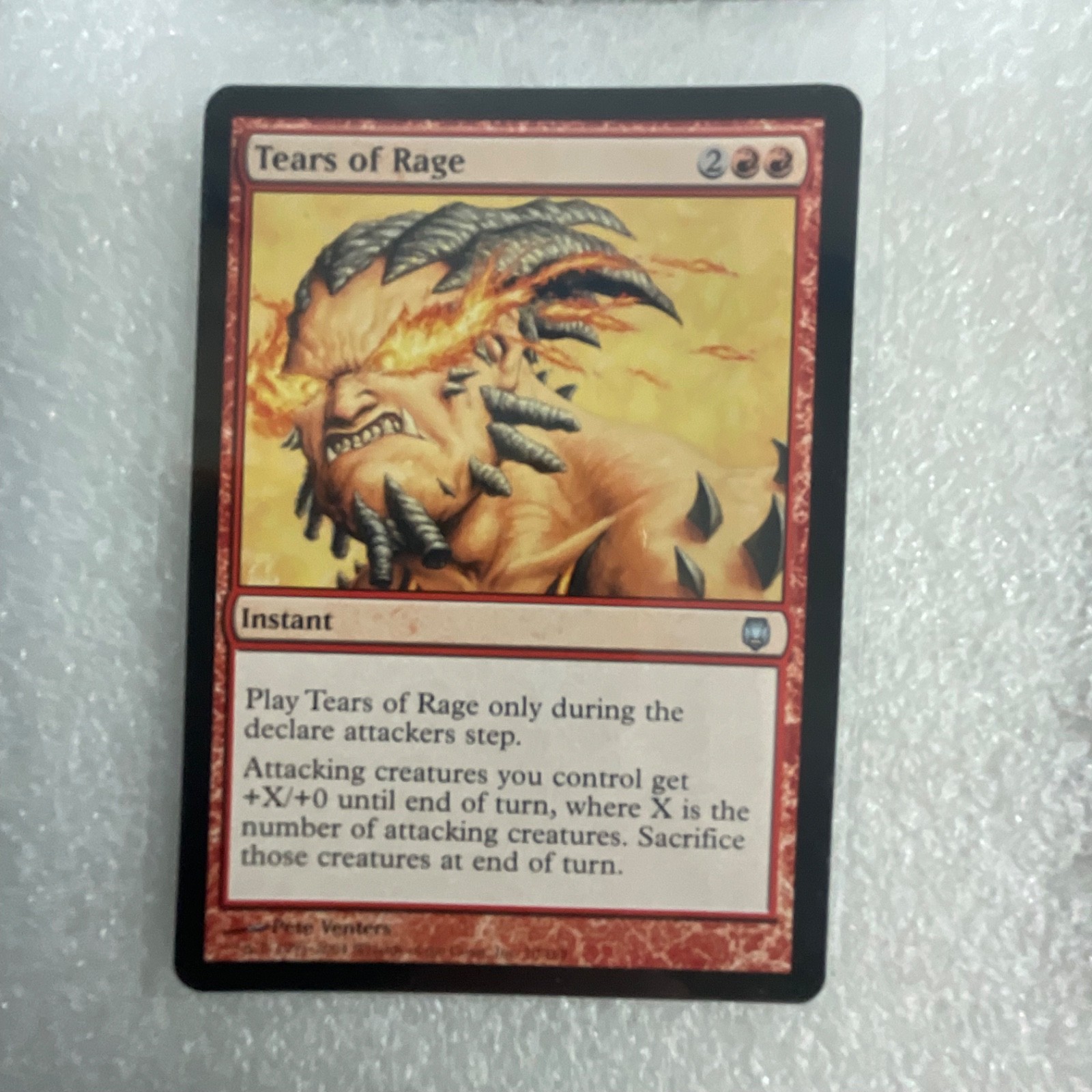 MTG 20 Card Red Lot Stone Rain Tears Rage Thunderscape - Image 8