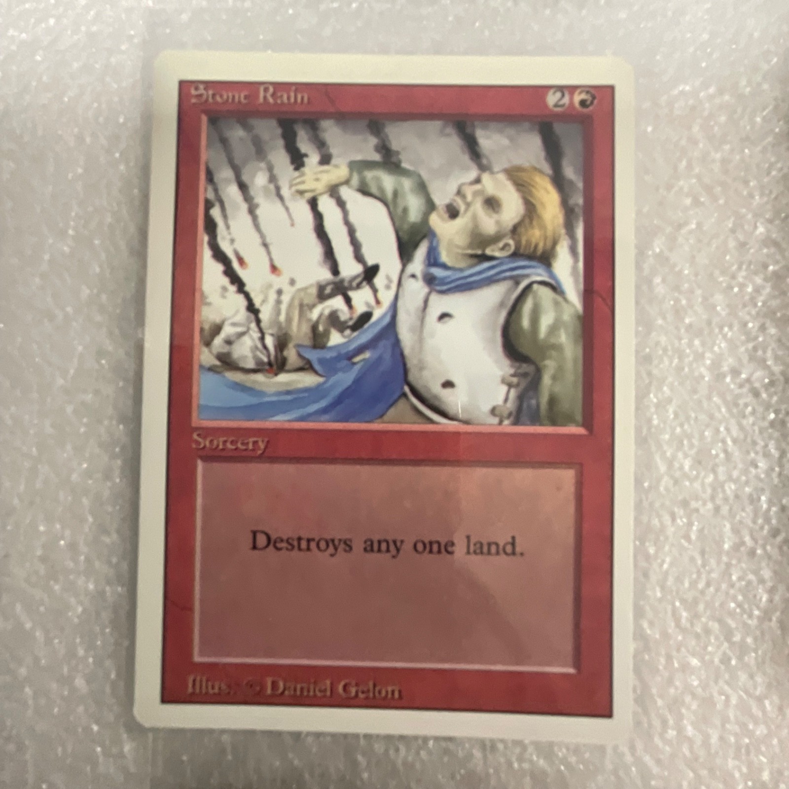 MTG 20 Card Red Lot Stone Rain Tears Rage Thunderscape - Image 5