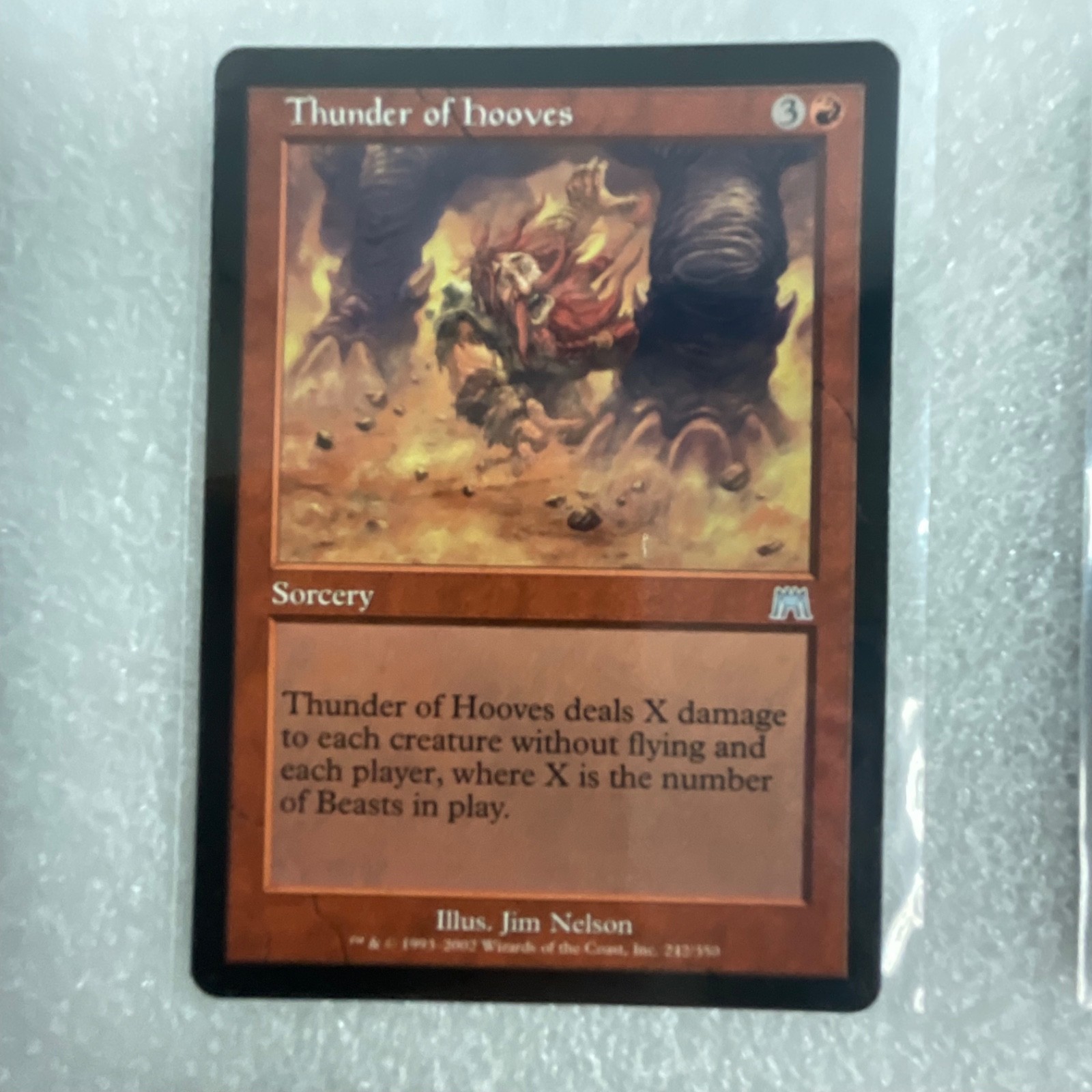 MTG 20 Card Red Lot Stone Rain Tears Rage Thunderscape - Image 16
