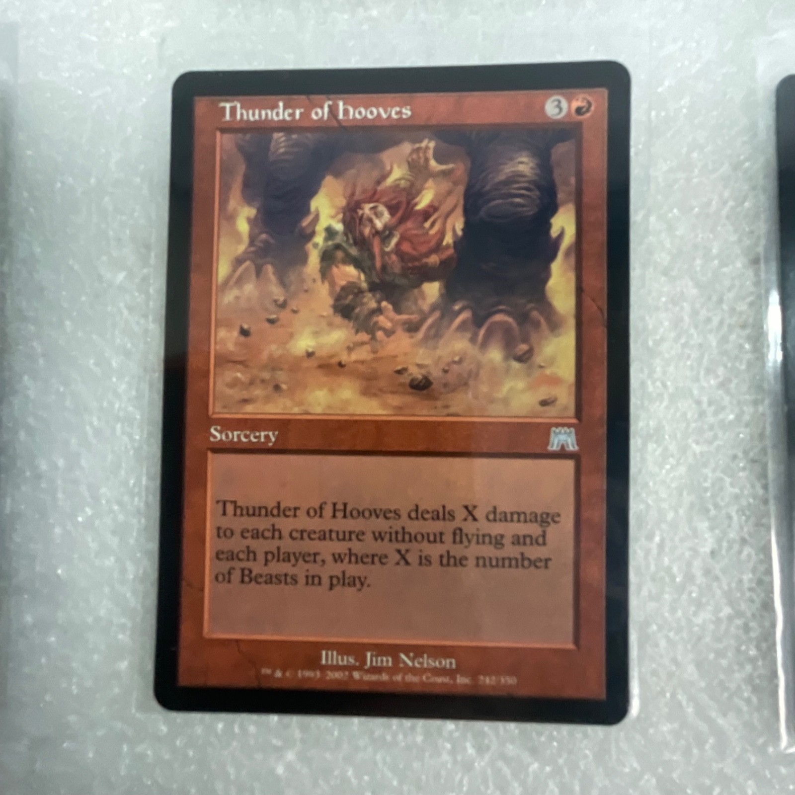 MTG 20 Card Red Lot Stone Rain Tears Rage Thunderscape - Image 15