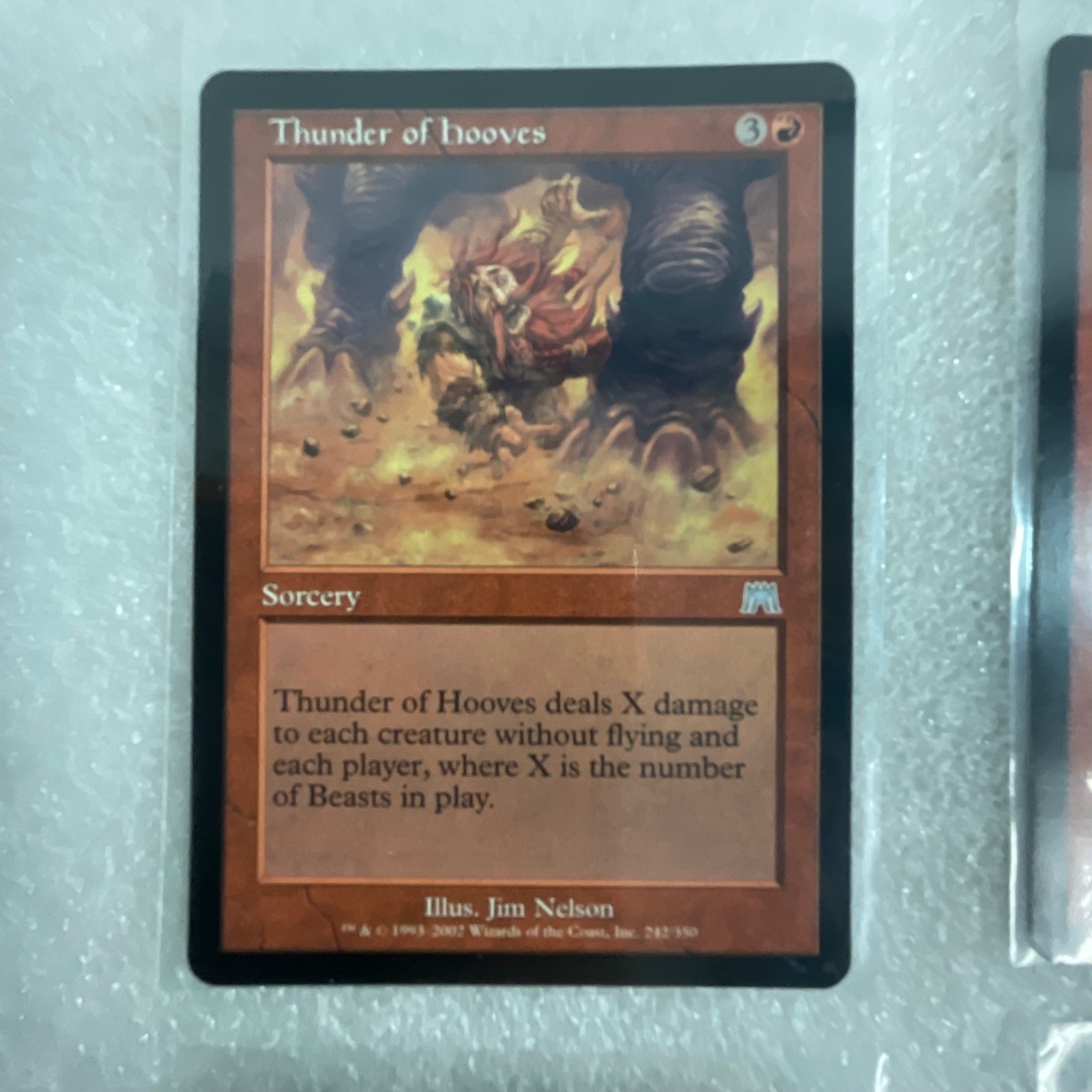 MTG 20 Card Red Lot Stone Rain Tears Rage Thunderscape - Image 17