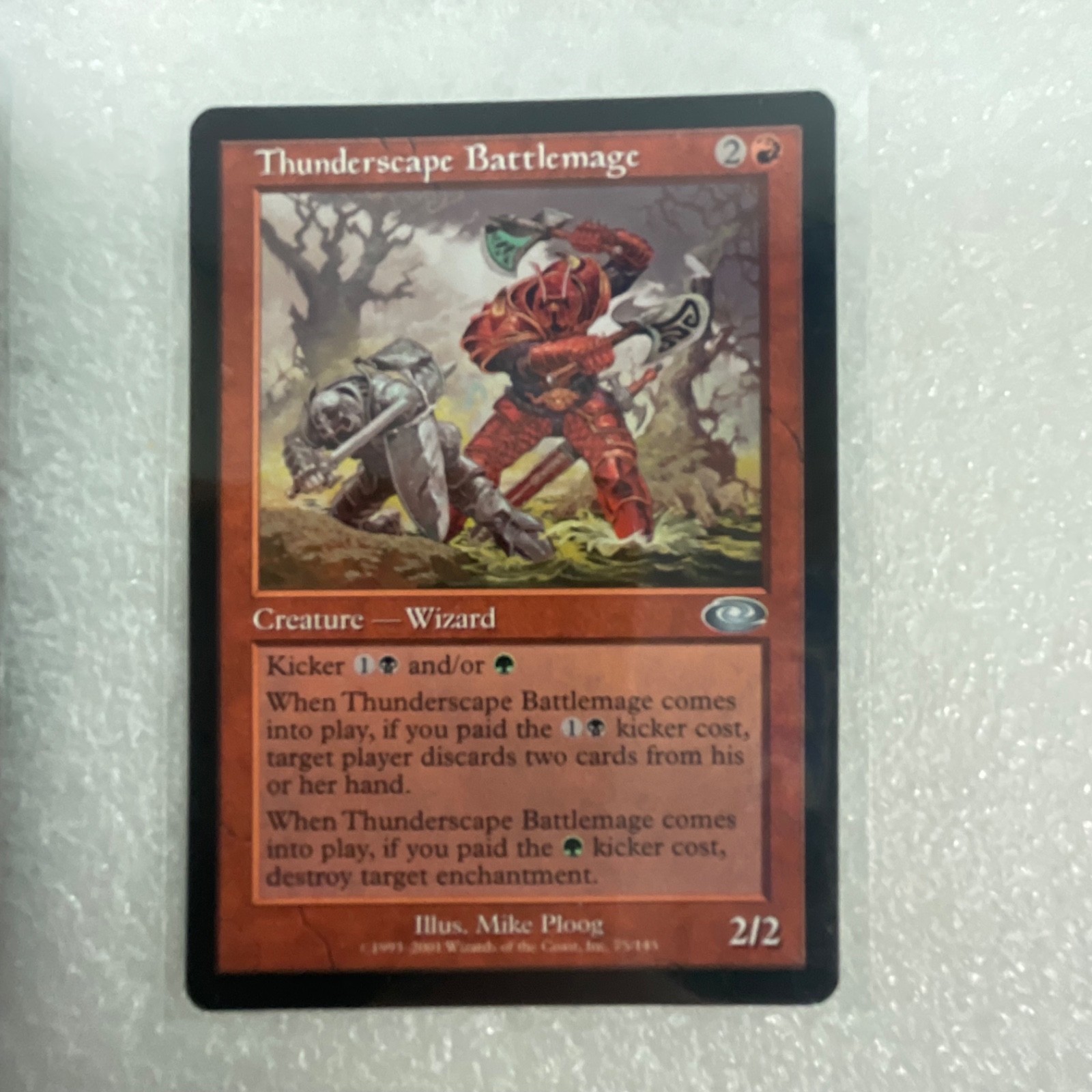 MTG 20 Card Red Lot Stone Rain Tears Rage Thunderscape - Image 22