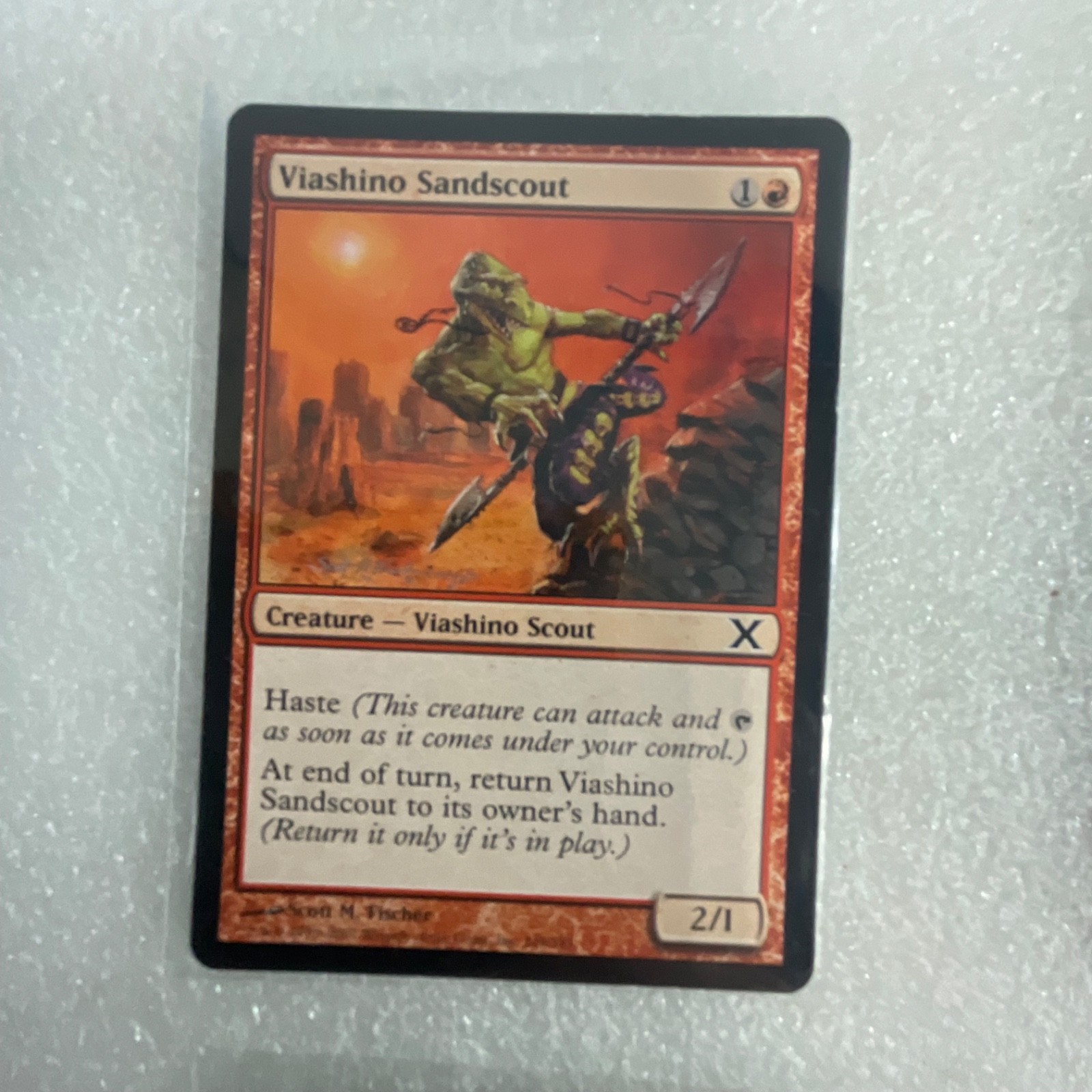 MTG 20 Card Red Lot Viashino Sandstalker Volcanic Hammer Mixed Sets - Image 9