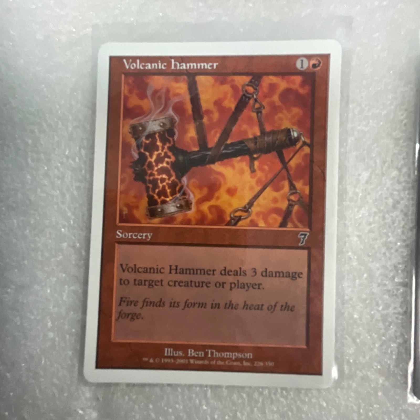 MTG 20 Card Red Lot Viashino Sandstalker Volcanic Hammer Mixed Sets - Image 15