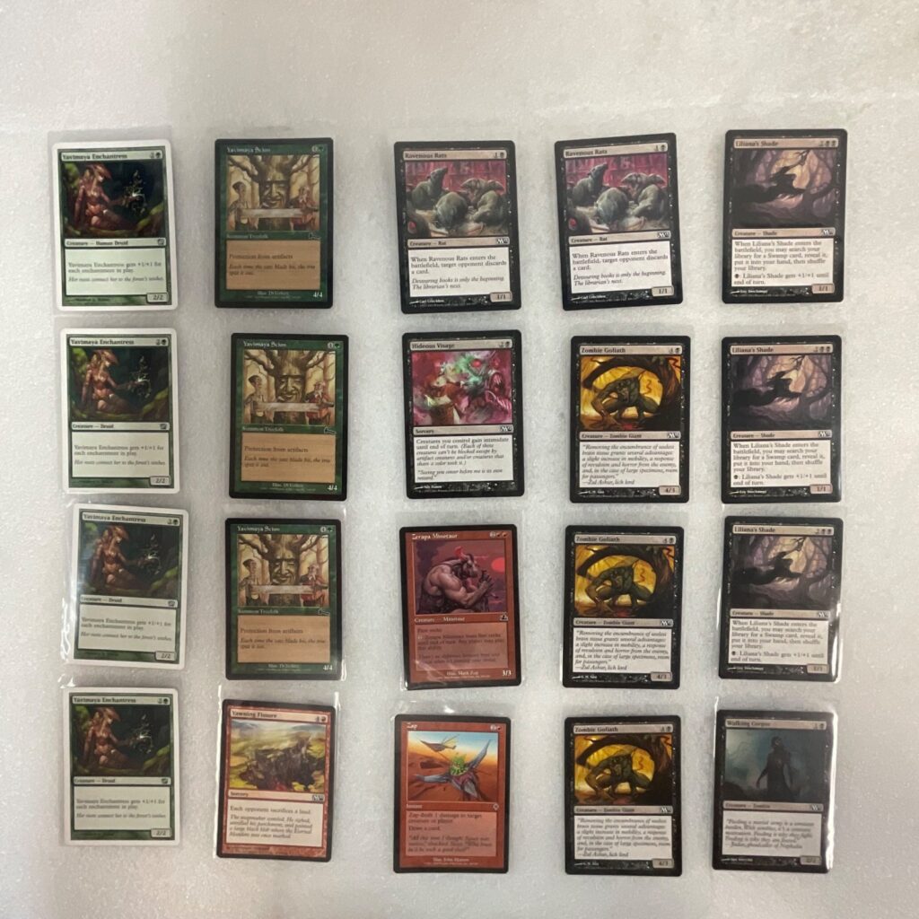 MTG 20 Card Lot Yavimaya Enchantress Scion Rats Mixed Sets - Image 1