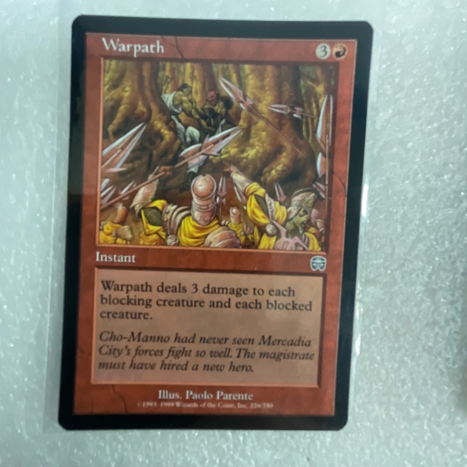 MTG 20 Card Red Lot Warmonger Warpath Word of Blasting Mixed Sets - Image 8