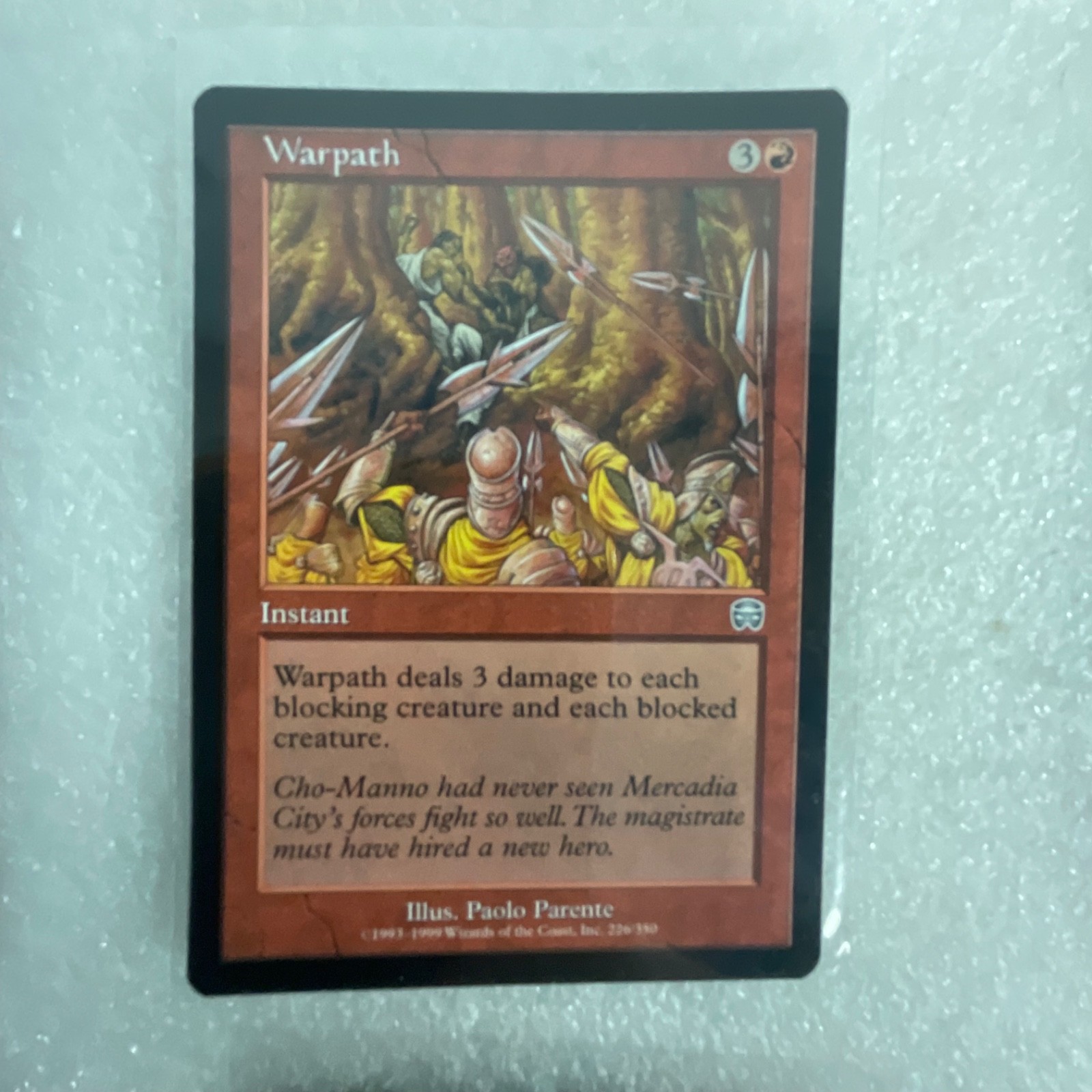 MTG 20 Card Red Lot Warmonger Warpath Word of Blasting Mixed Sets - Image 11