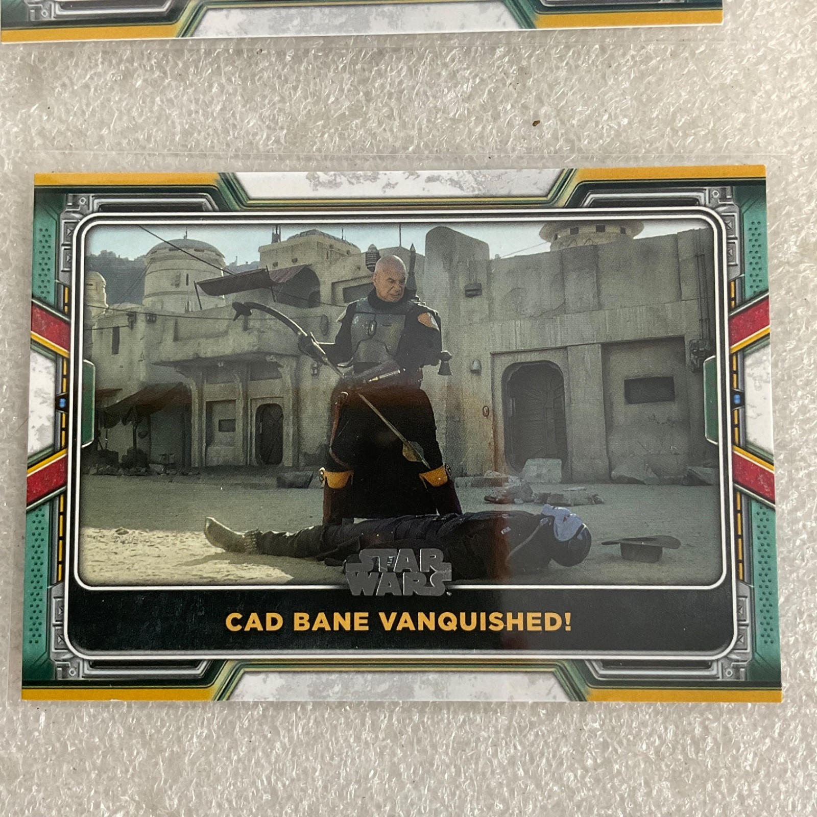 2022 Topps Star Wars Book of Boba Fett 9 Card Lot Luke Grogu Cad Bane - Image 9