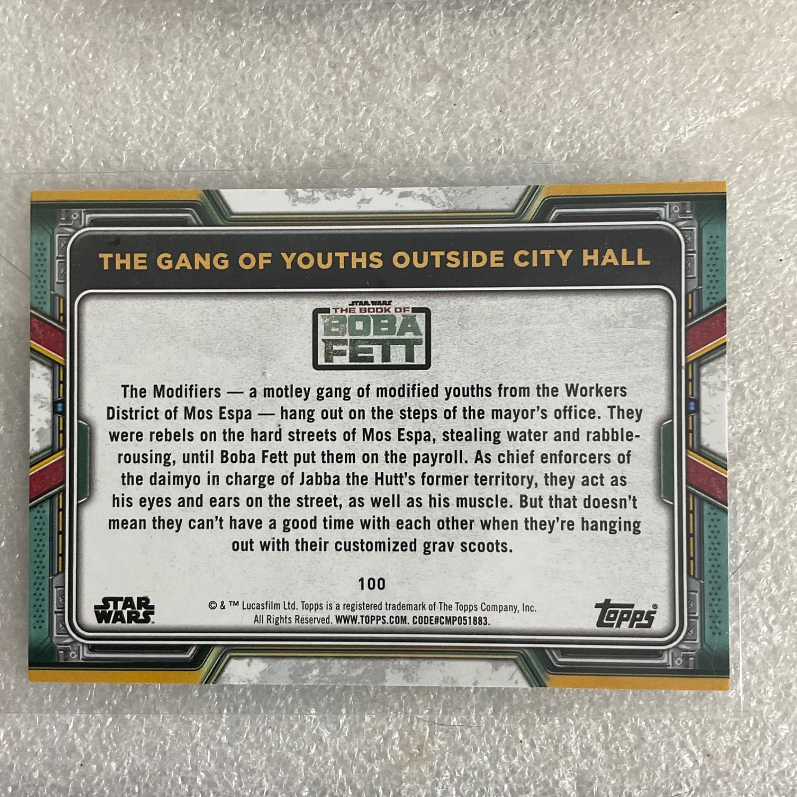 2022 Topps Star Wars Book of Boba Fett 9 Card Lot Luke Grogu Cad Bane - Image 18
