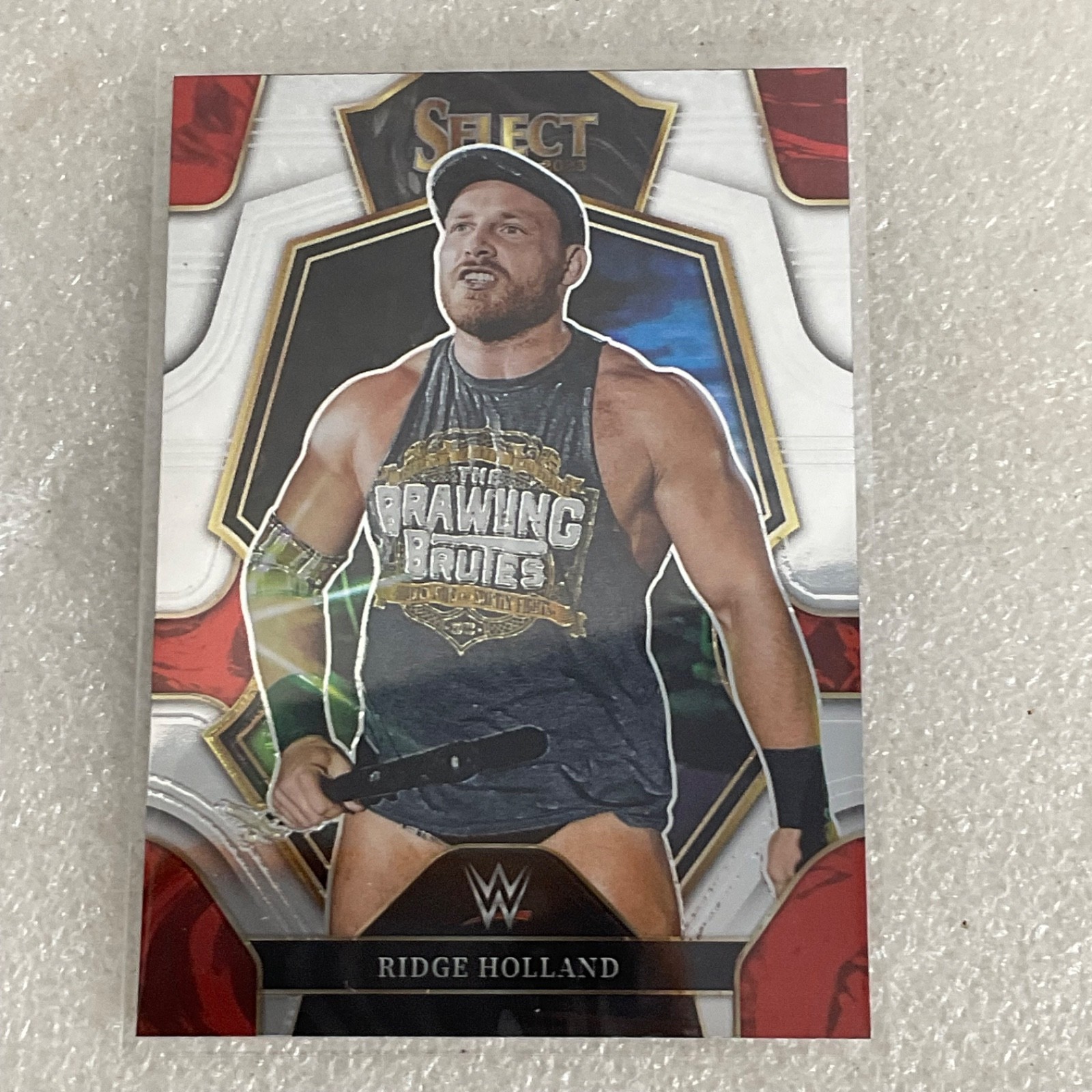 2023 Panini Select WWE Red Blue Prizm 7 Card Lot Hulk Hogan The Rock Michaels - Image 3