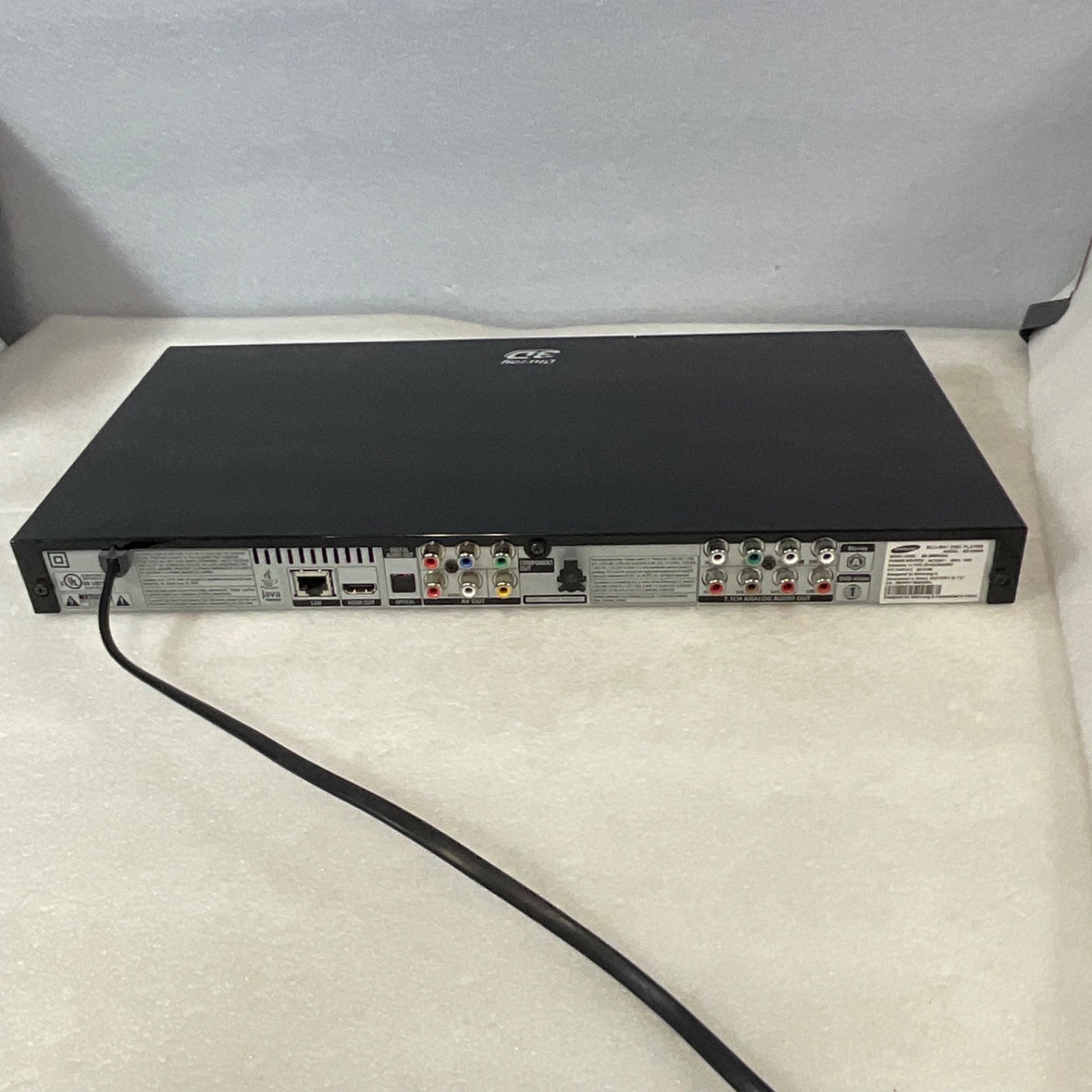 Samsung BD-C6800 3D Blu-ray Disc Player HDMI 7.1 Audio No Remote - Image 6