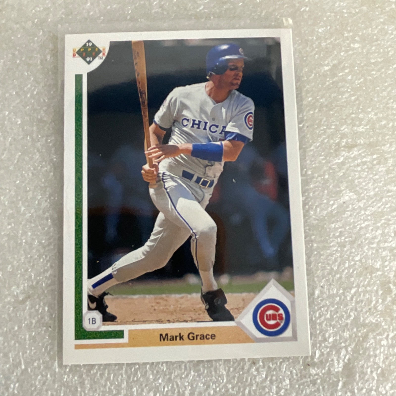 1991 & 2025 Topps Upper Deck Baseball 10 Card Lot Mark Grace McNeil - Image 6