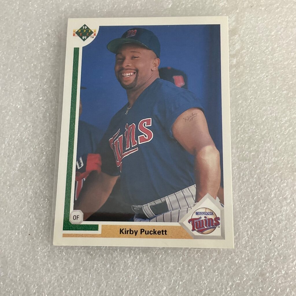 1991 Upper Deck Baseball 10 Card Lot Kirby Puckett Deion Sanders - Image 1
